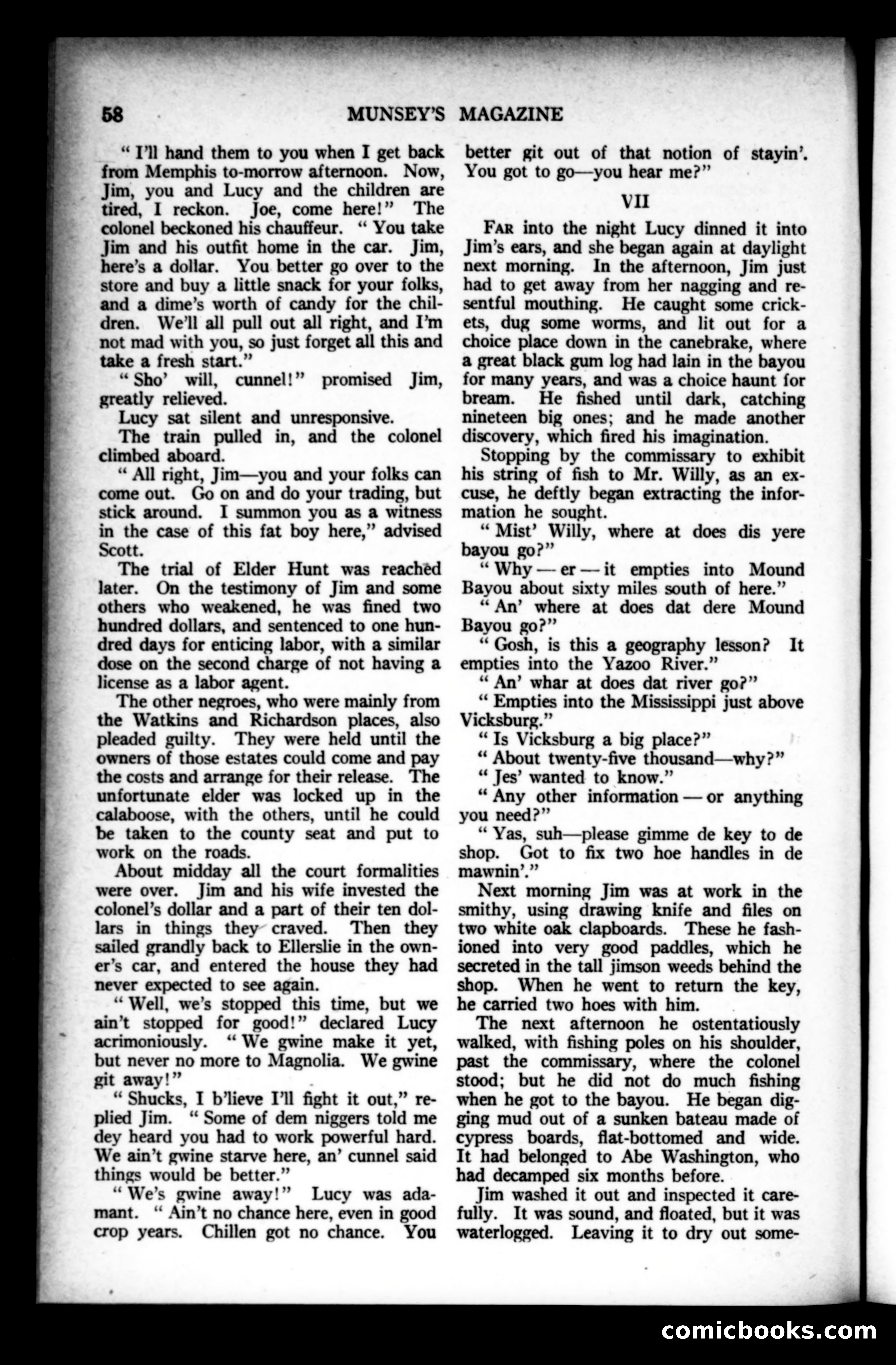 Munsey's Magazine, October 1923 — page 58 of 192