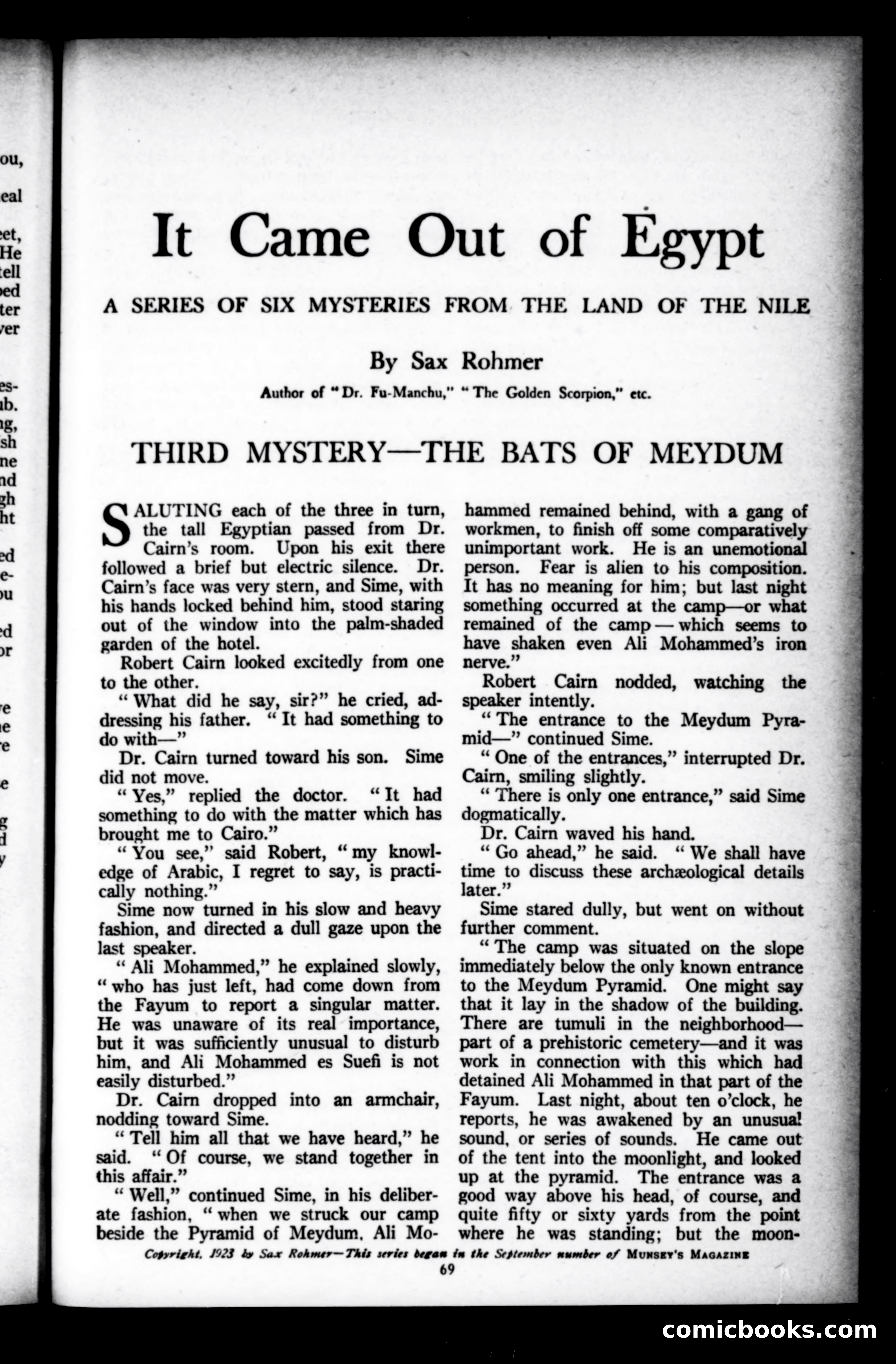 Munsey's Magazine, October 1923 — page 69 of 192