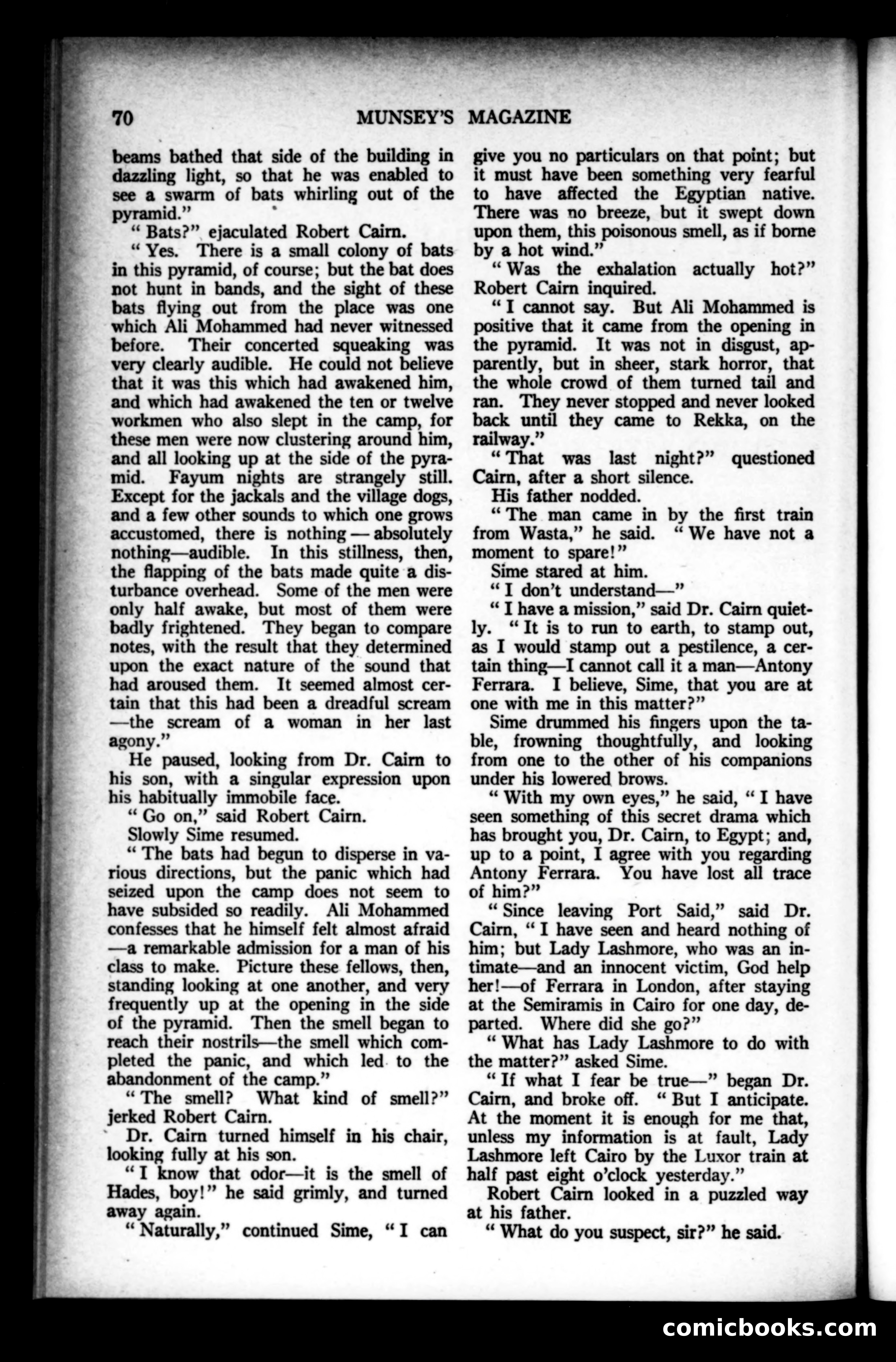 Munsey's Magazine, October 1923 — page 70 of 192