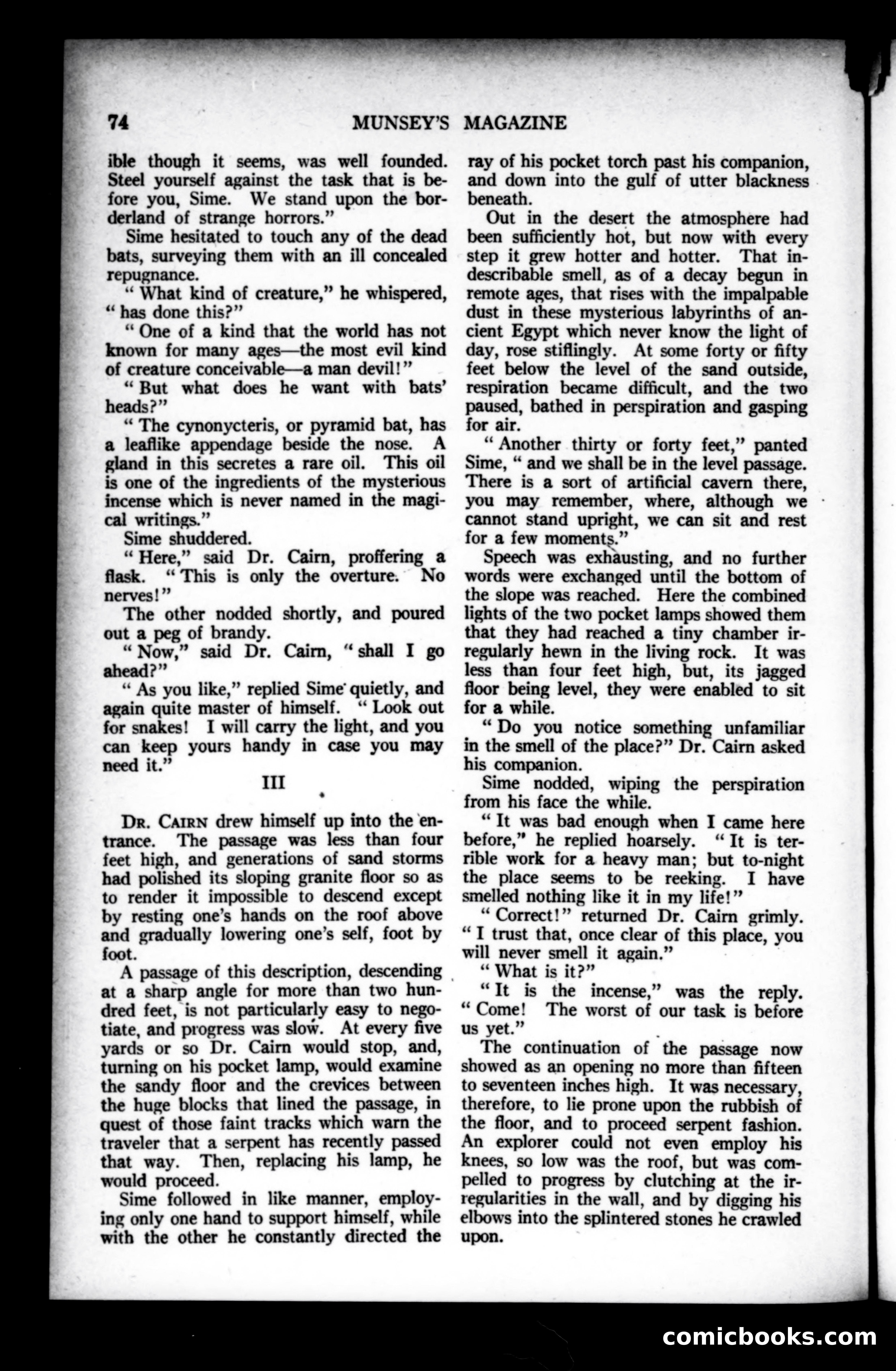 Munsey's Magazine, October 1923 — page 74 of 192