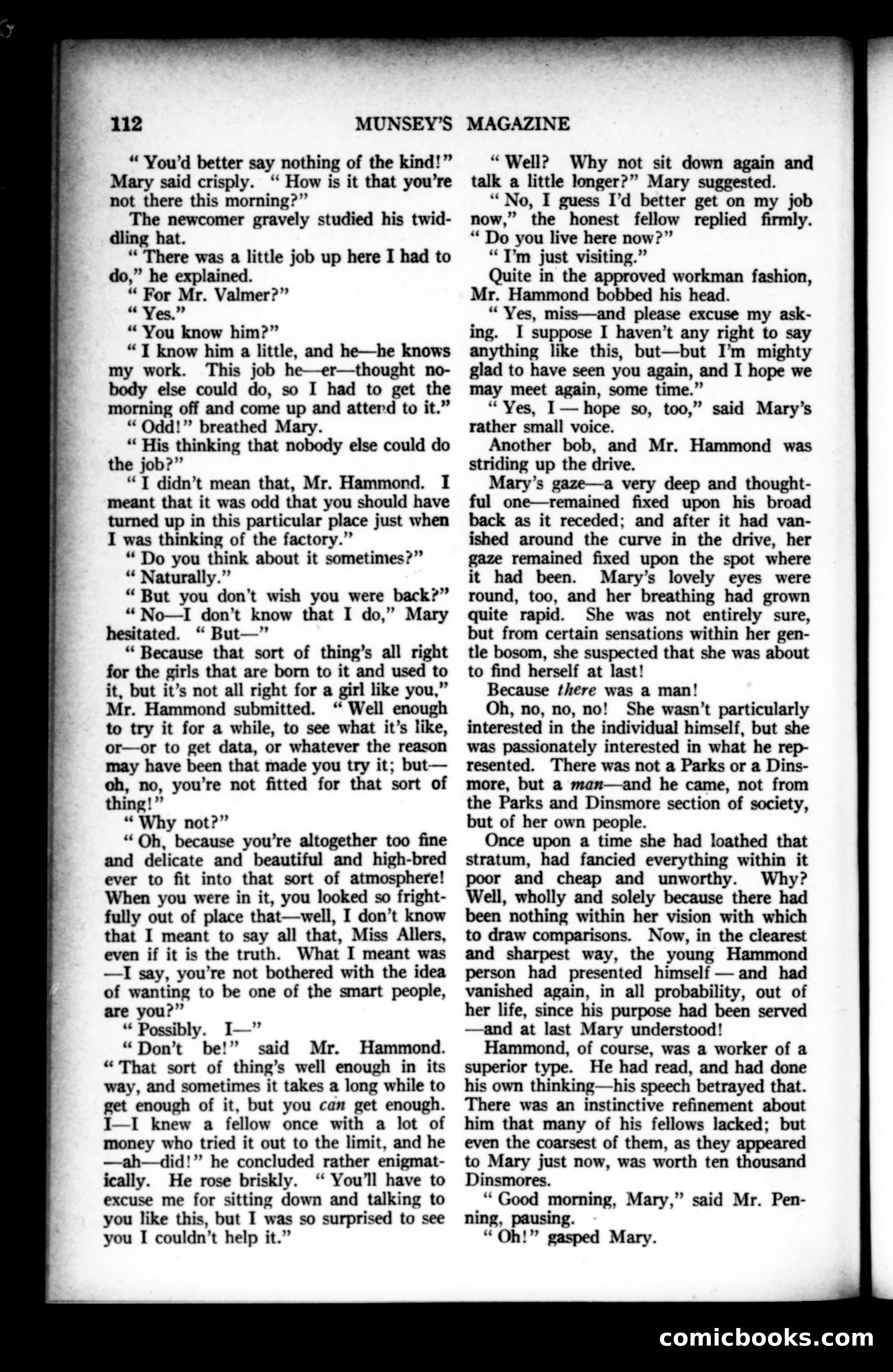 Munsey's Magazine, October 1923 — page 112 of 192