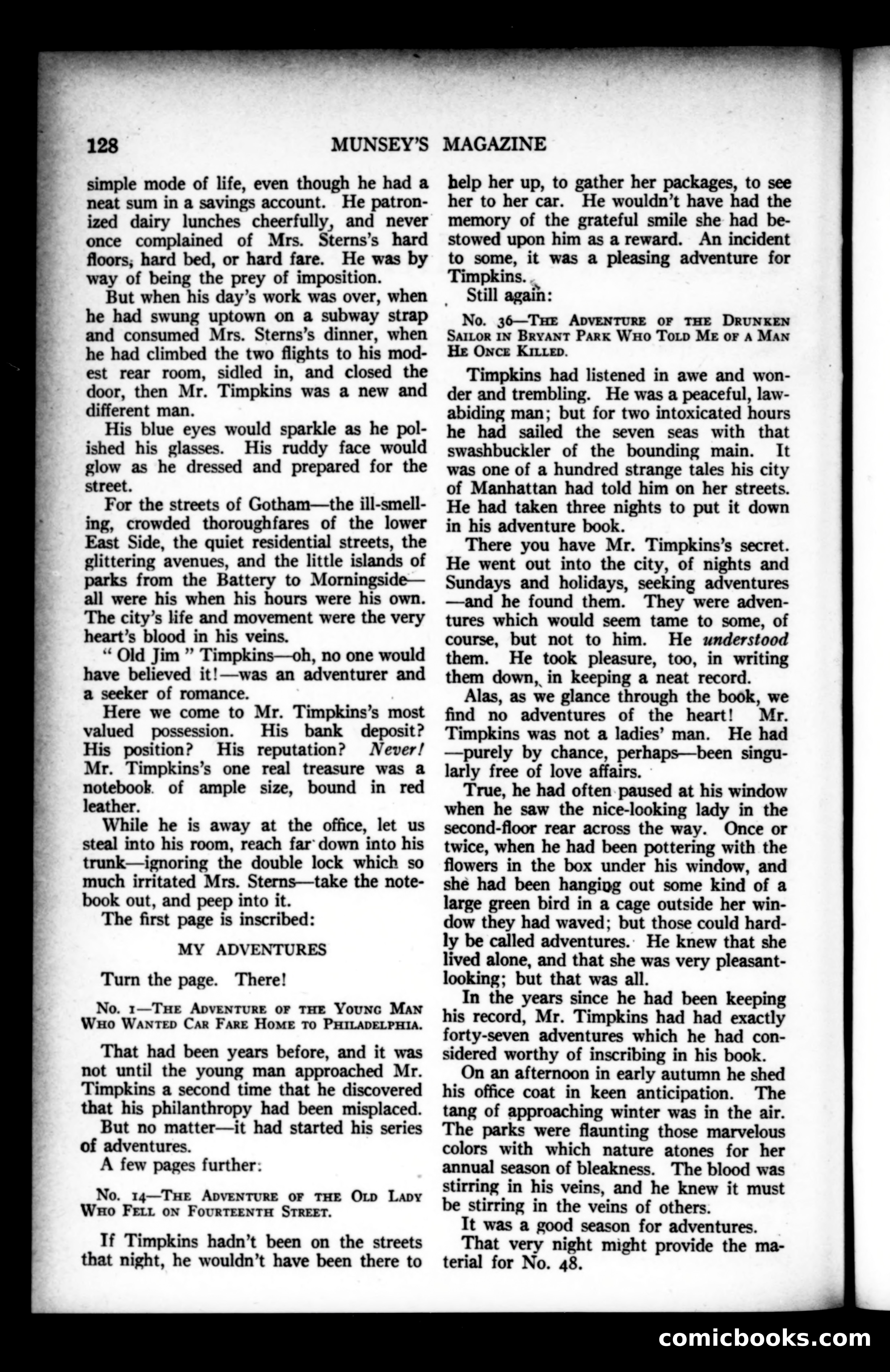 Munsey's Magazine, October 1923 — page 128 of 192