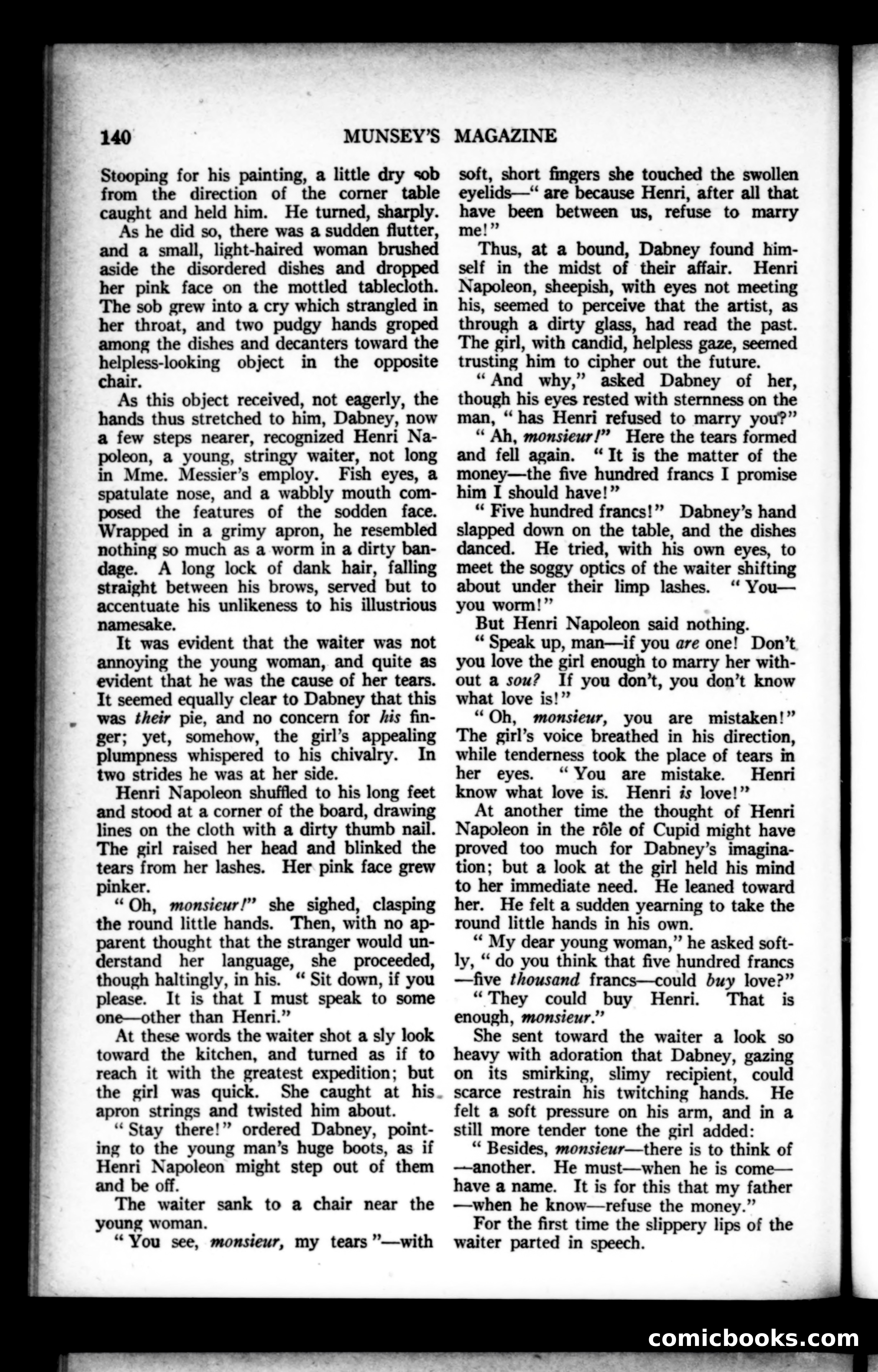 Munsey's Magazine, October 1923 — page 140 of 192
