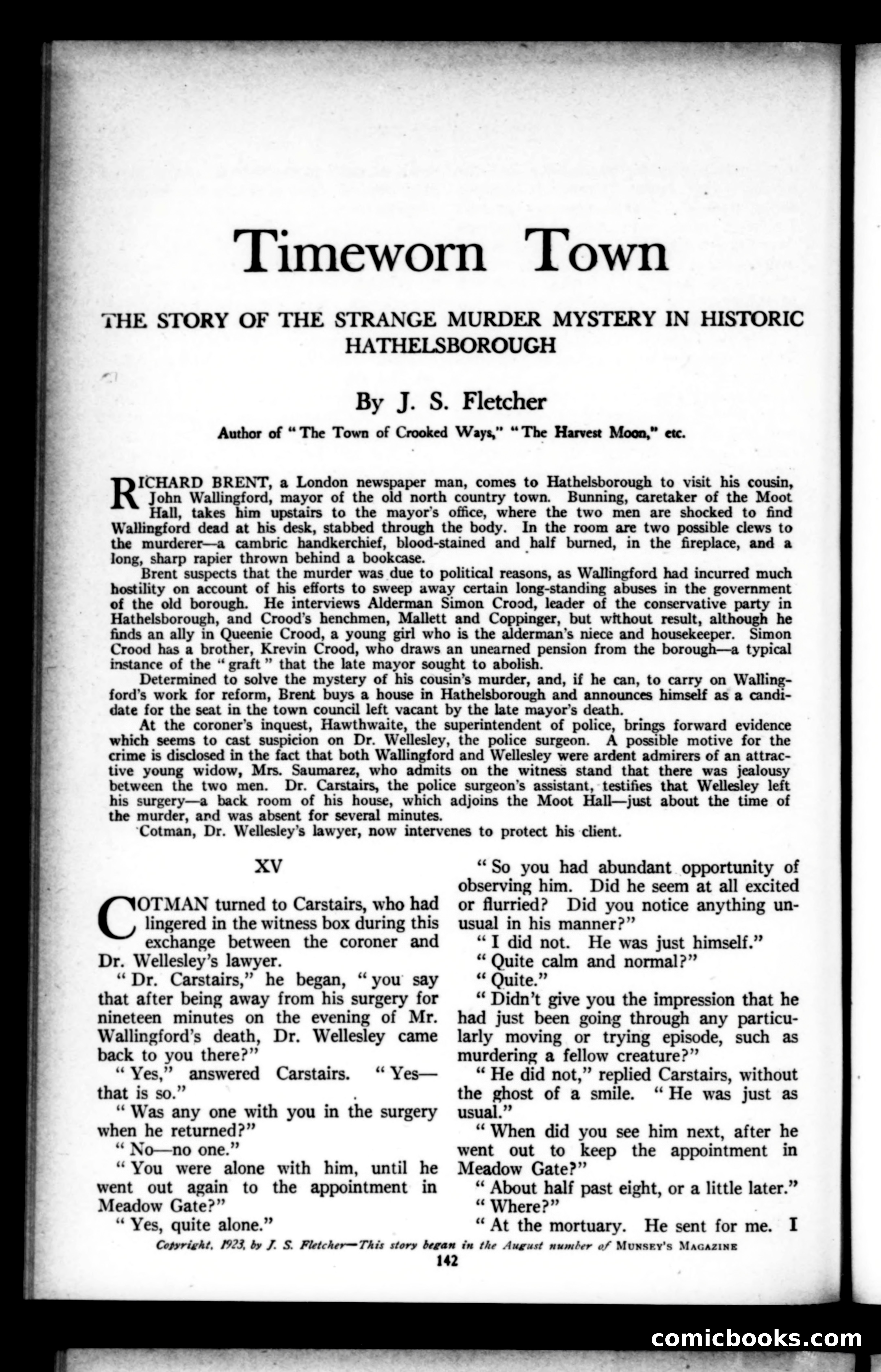 Munsey's Magazine, October 1923 — page 142 of 192