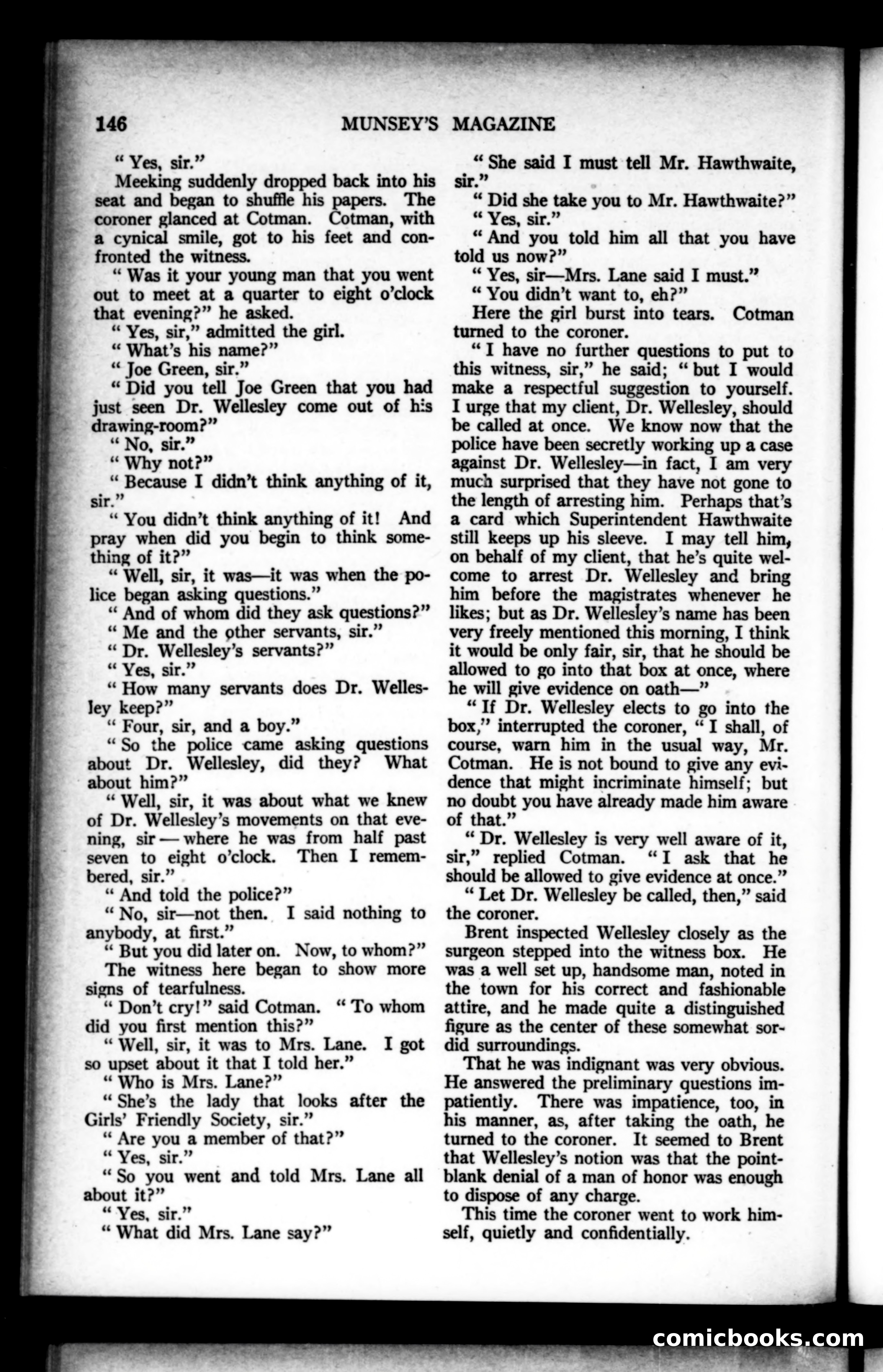 Munsey's Magazine, October 1923 — page 146 of 192