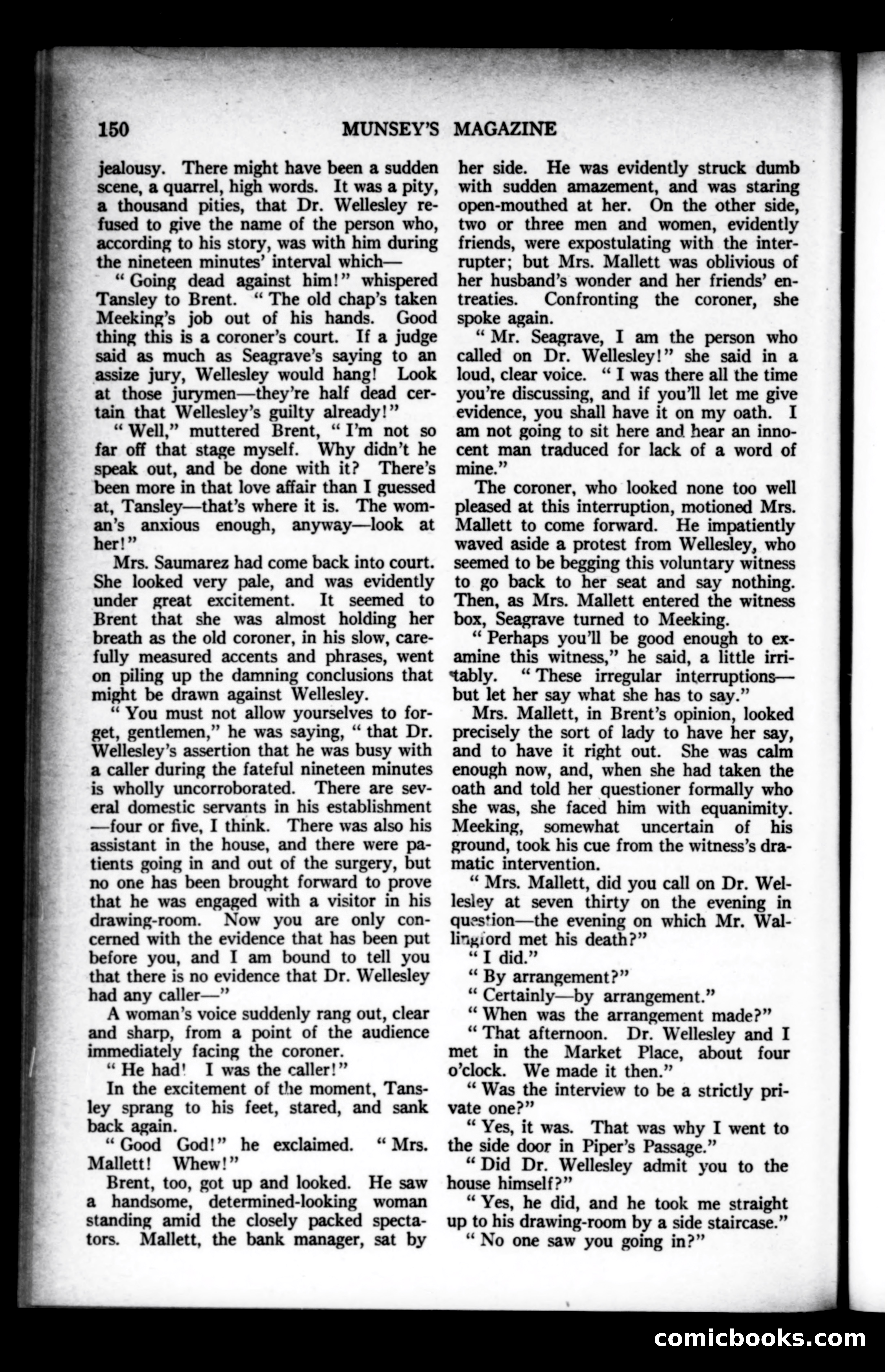 Munsey's Magazine, October 1923 — page 150 of 192