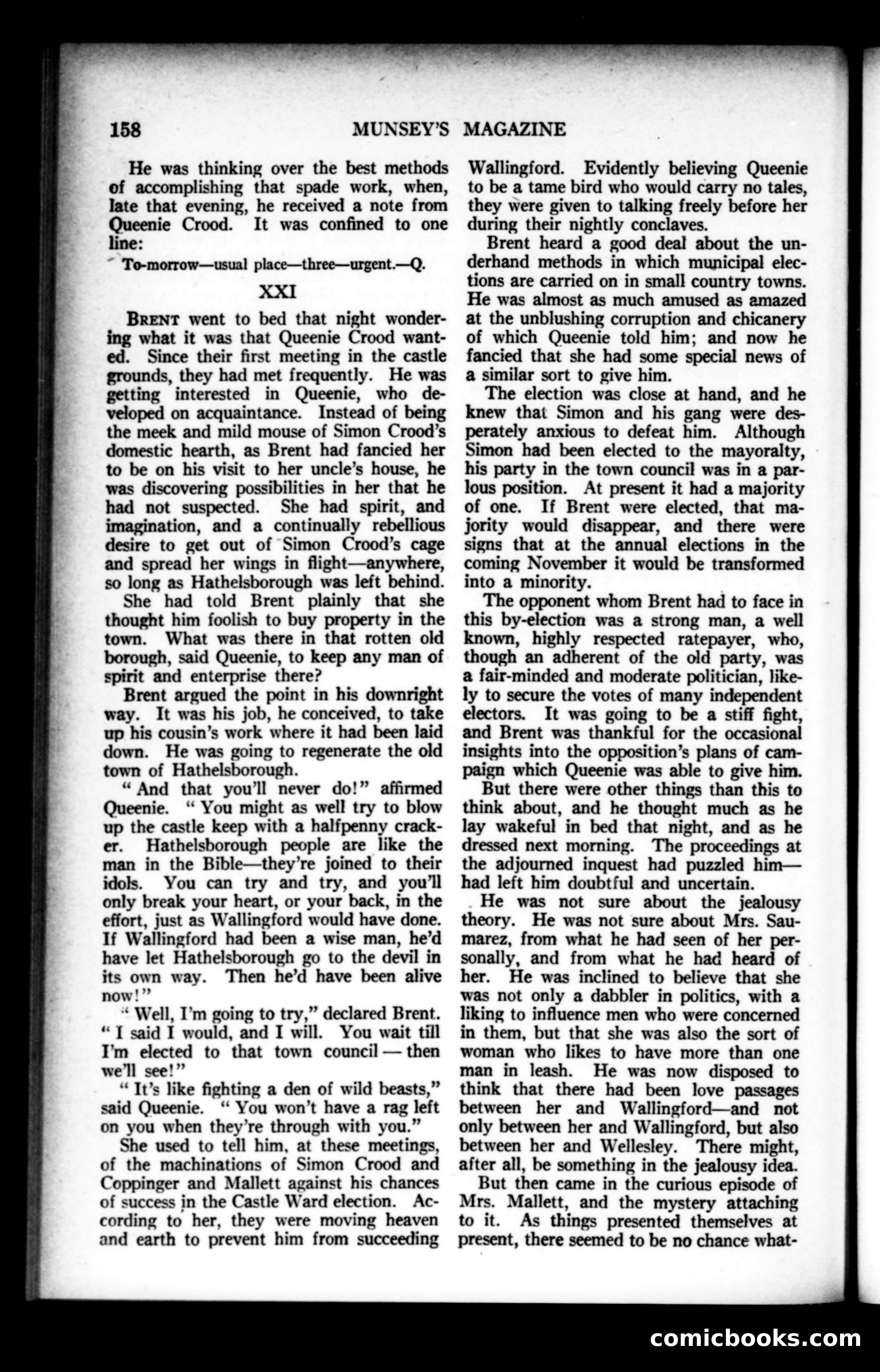 Munsey's Magazine, October 1923 — page 158 of 192
