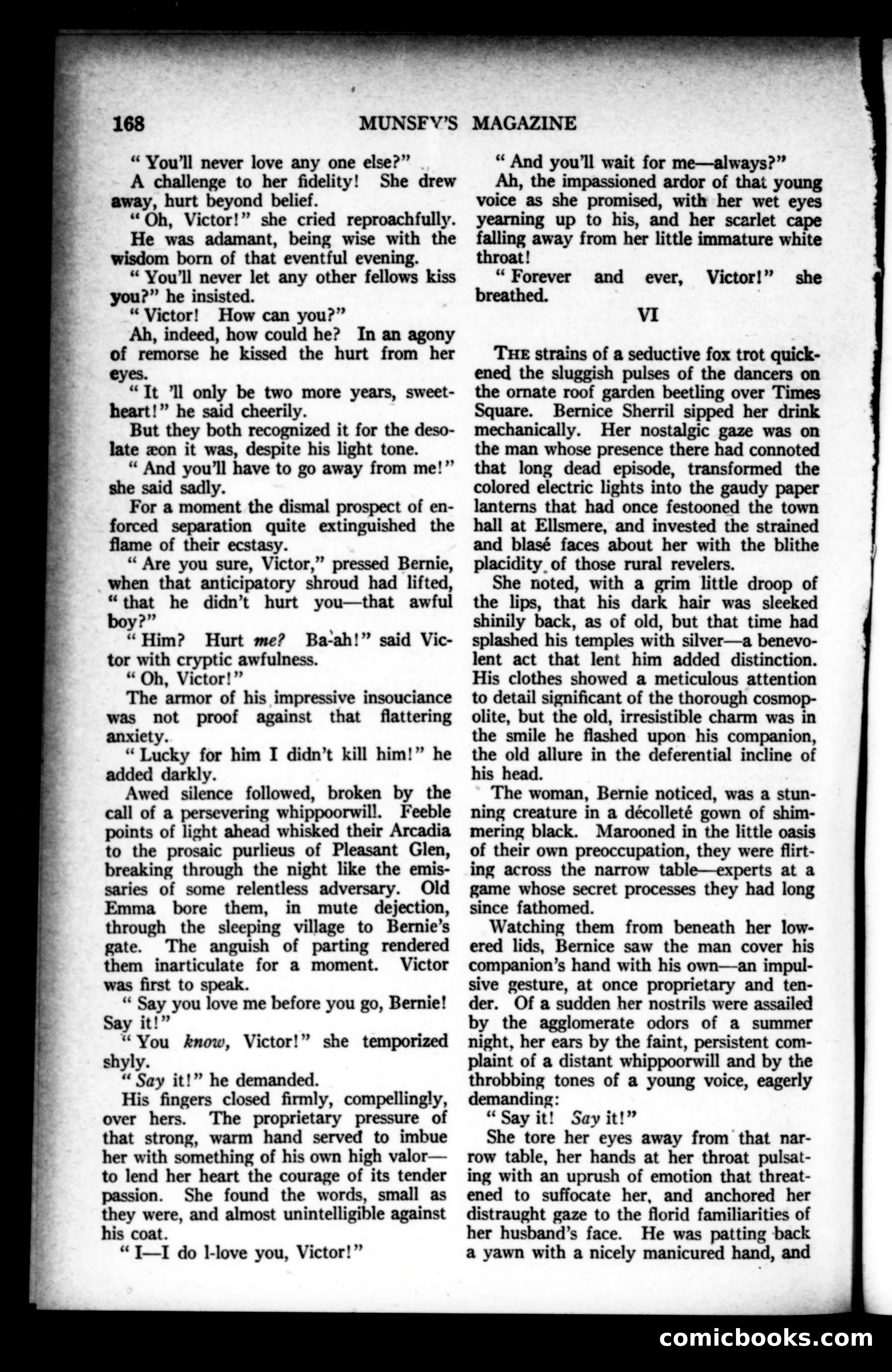 Munsey's Magazine, October 1923 — page 168 of 192