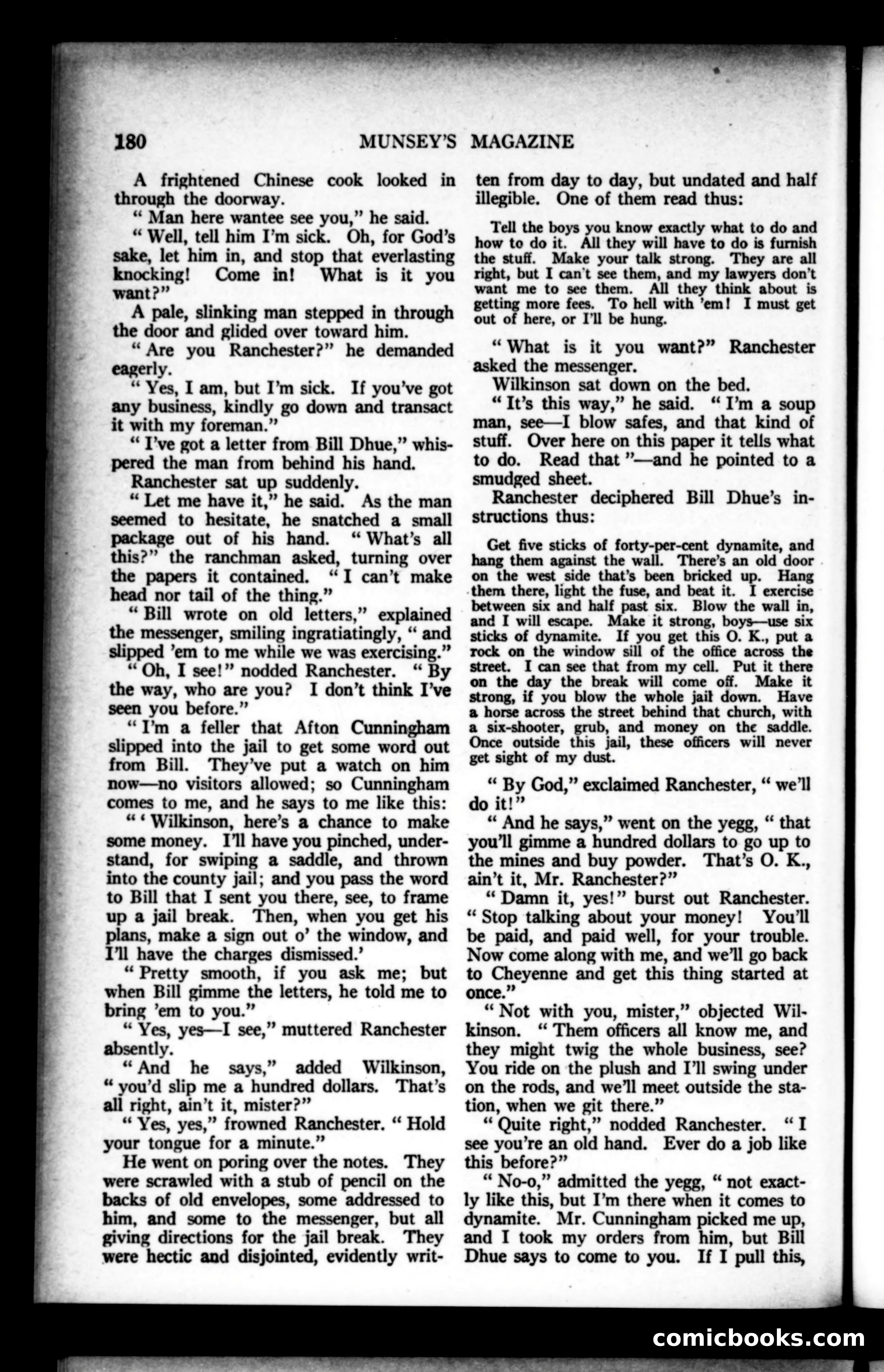 Munsey's Magazine, October 1923 — page 180 of 192