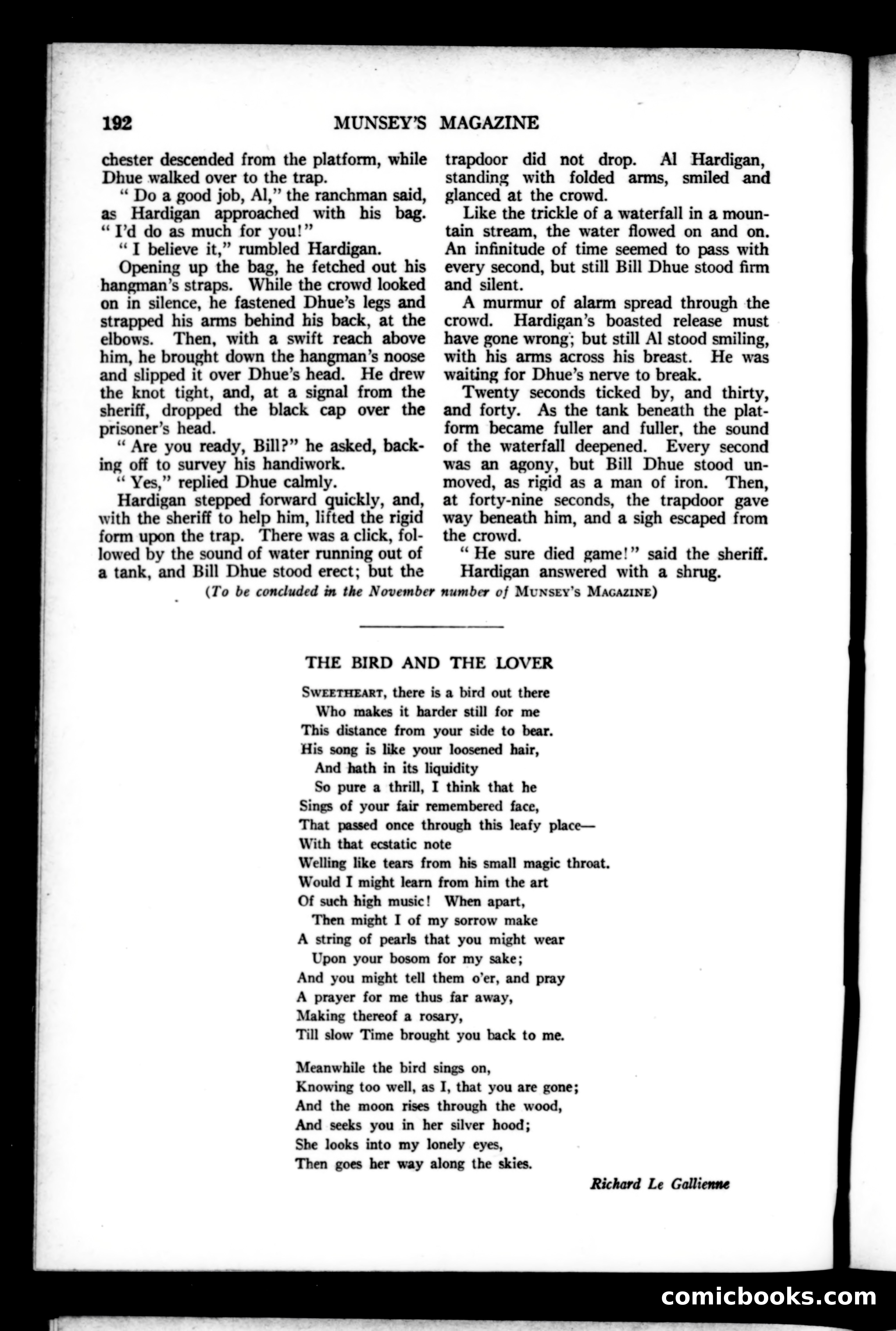 Munsey's Magazine, October 1923 — page 192 of 192