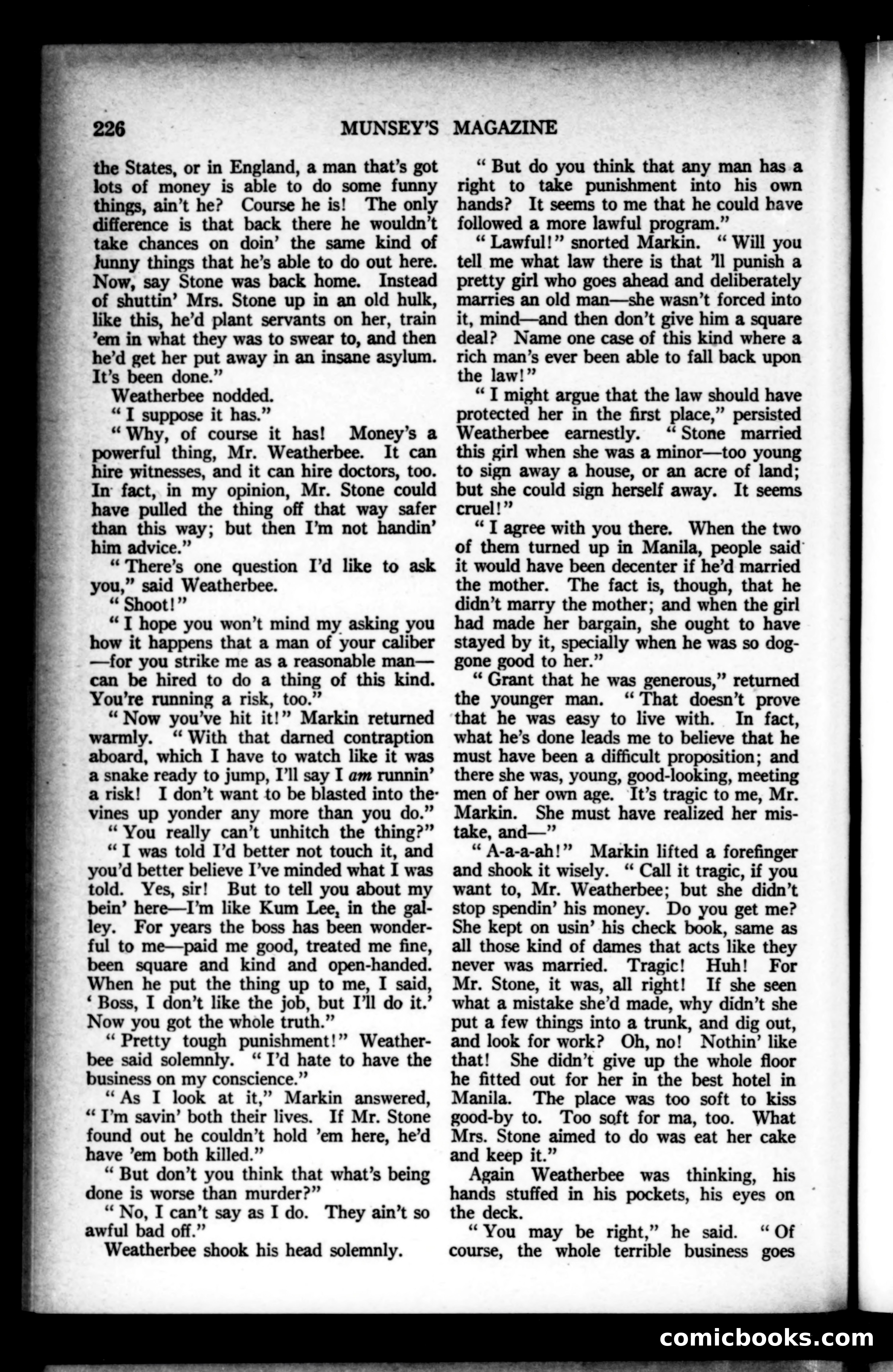 Munsey's Magazine, November 1928 — page 34 of 192