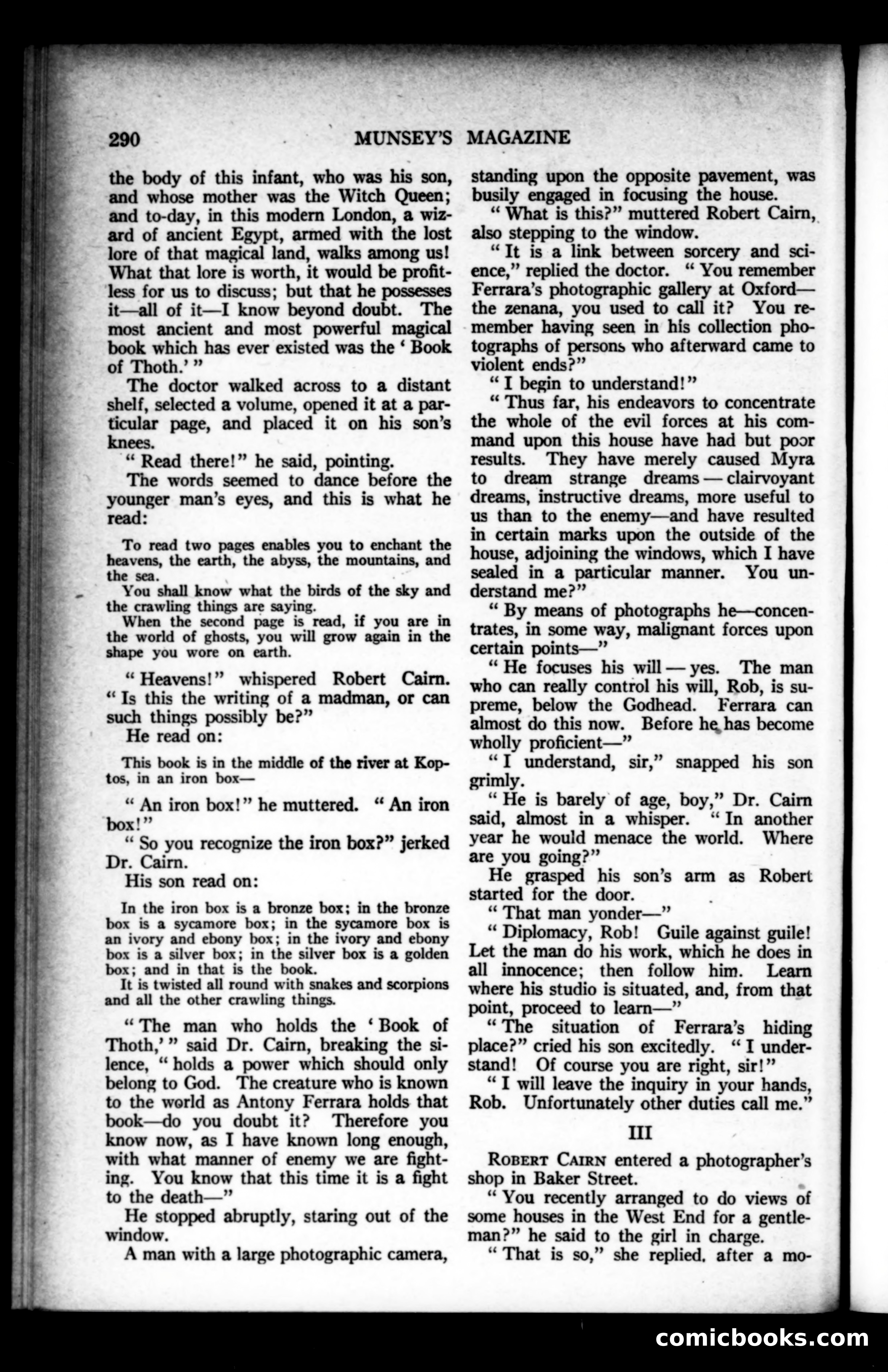 Munsey's Magazine, November 1928 — page 98 of 192
