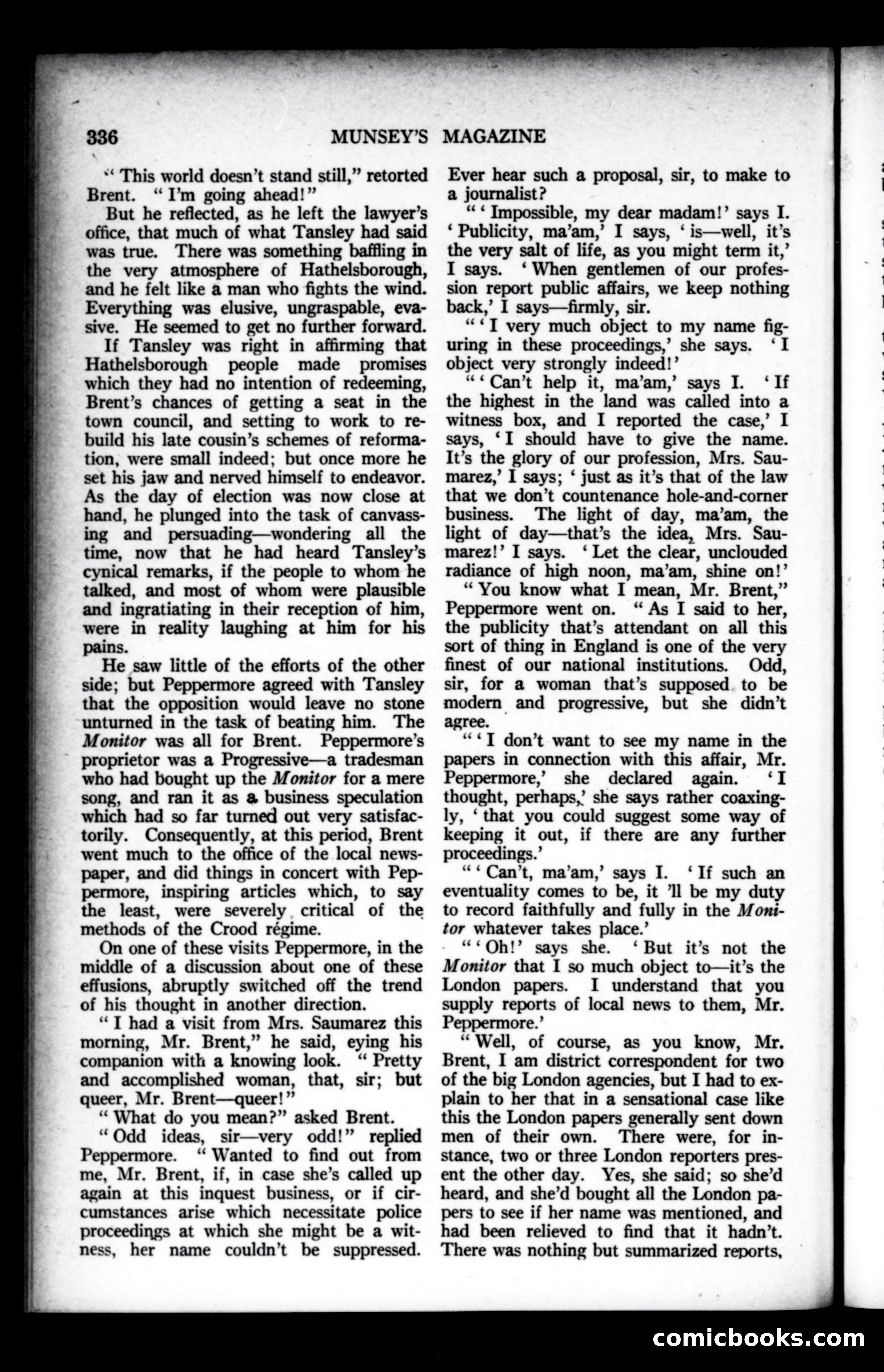 Munsey's Magazine, November 1928 — page 144 of 192