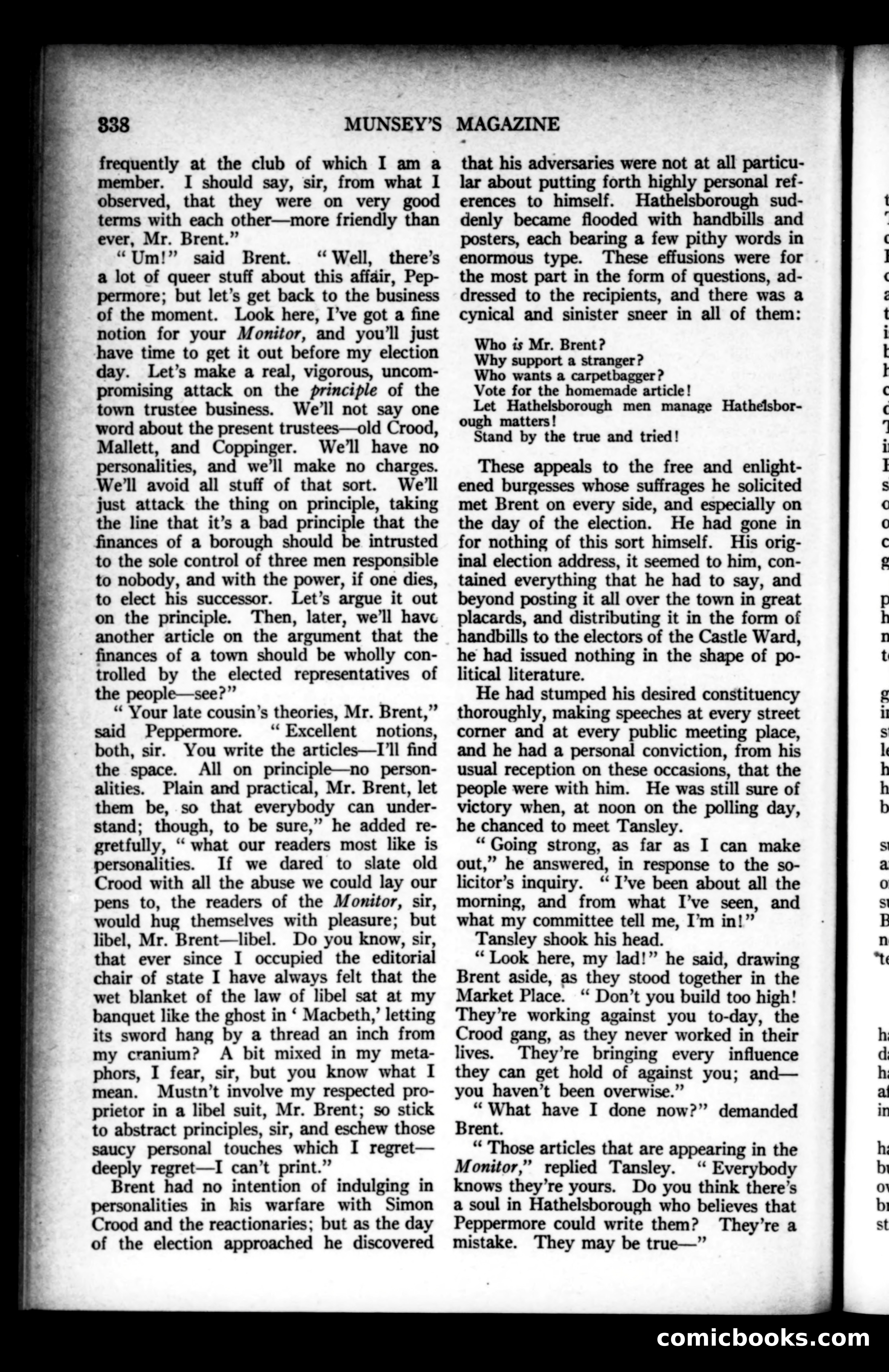 Munsey's Magazine, November 1928 — page 146 of 192