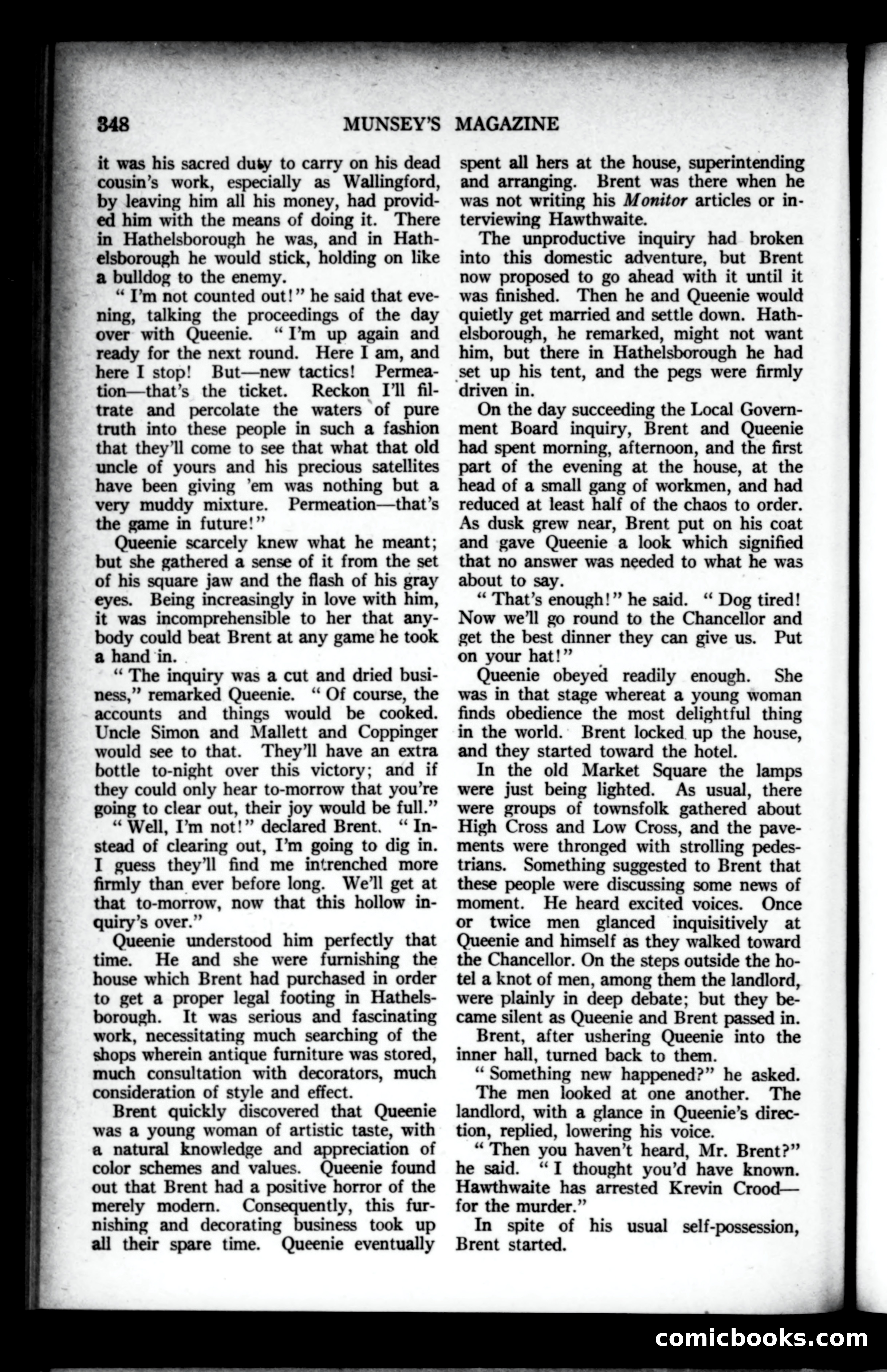 Munsey's Magazine, November 1928 — page 156 of 192