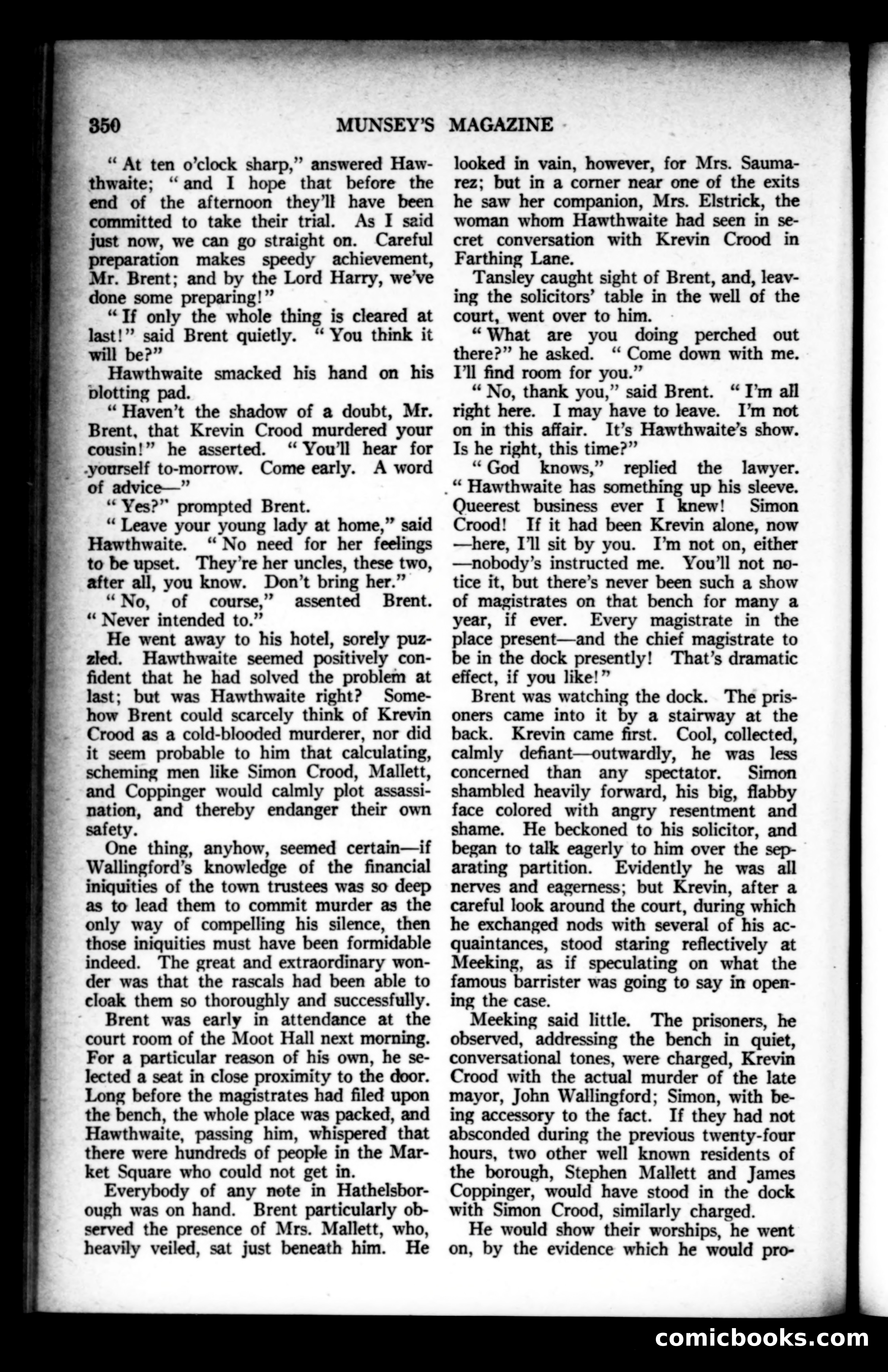Munsey's Magazine, November 1928 — page 158 of 192