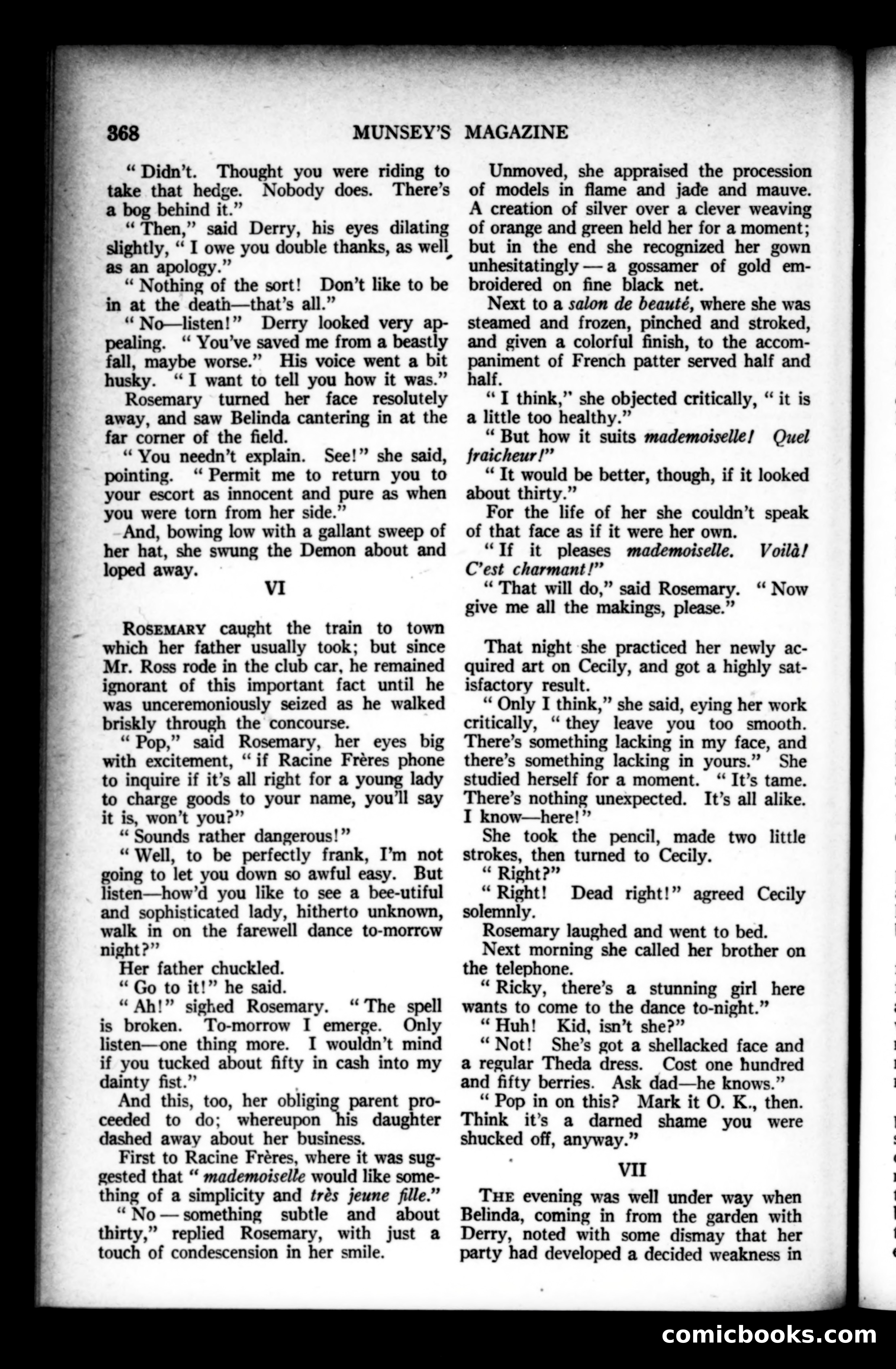 Munsey's Magazine, November 1928 — page 176 of 192
