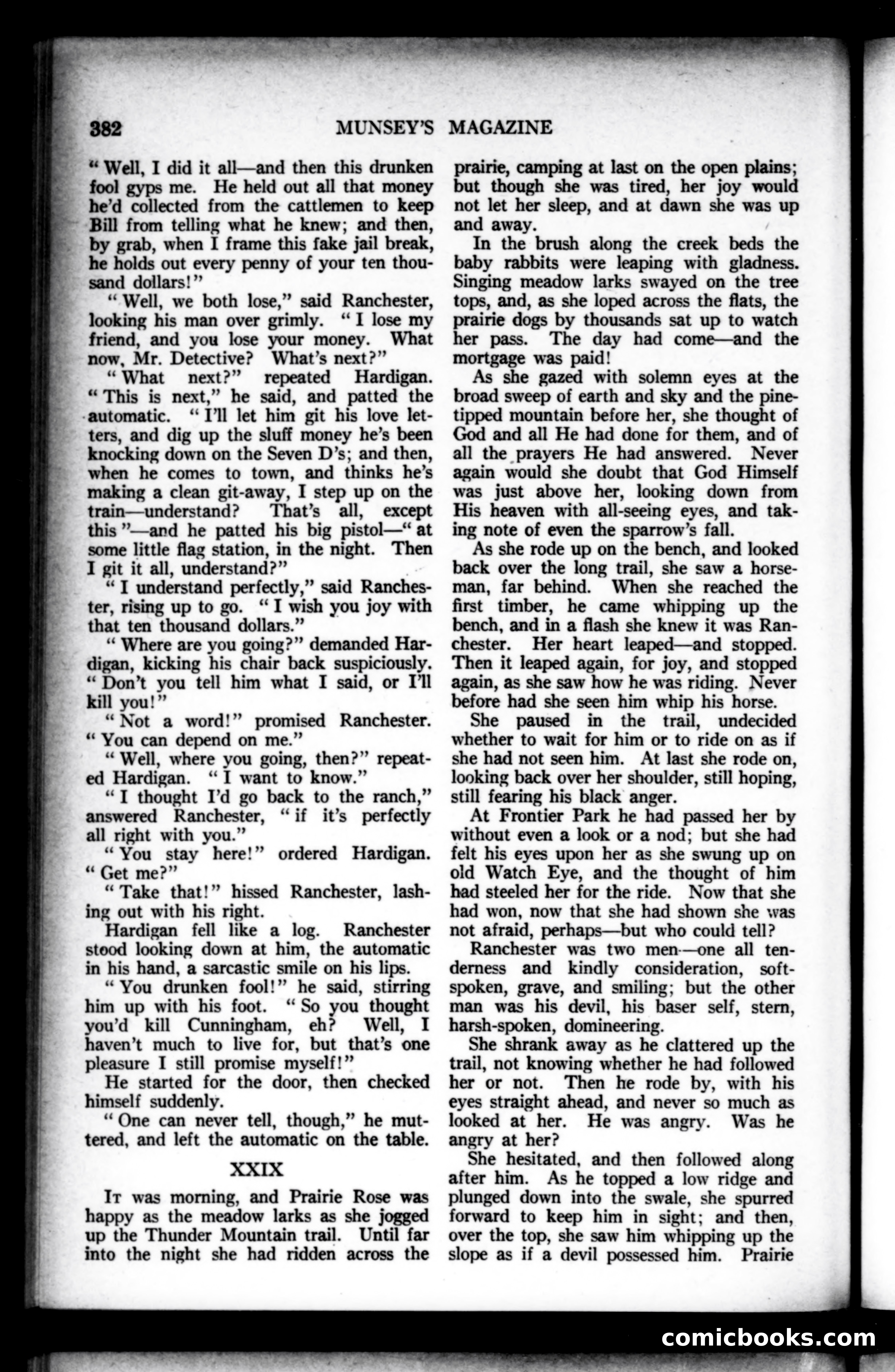 Munsey's Magazine, November 1928 — page 190 of 192