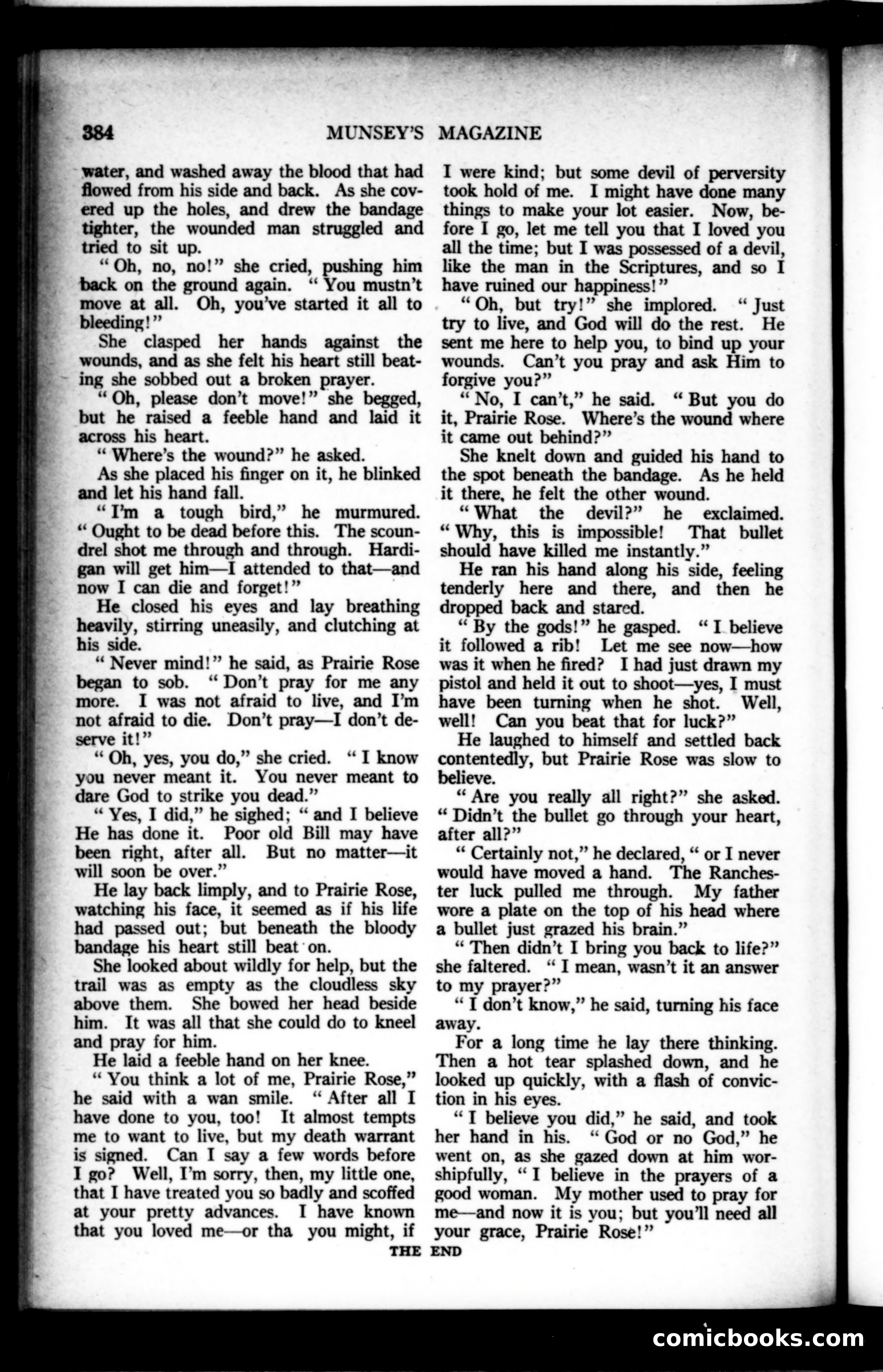 Munsey's Magazine, November 1928 — page 192 of 192