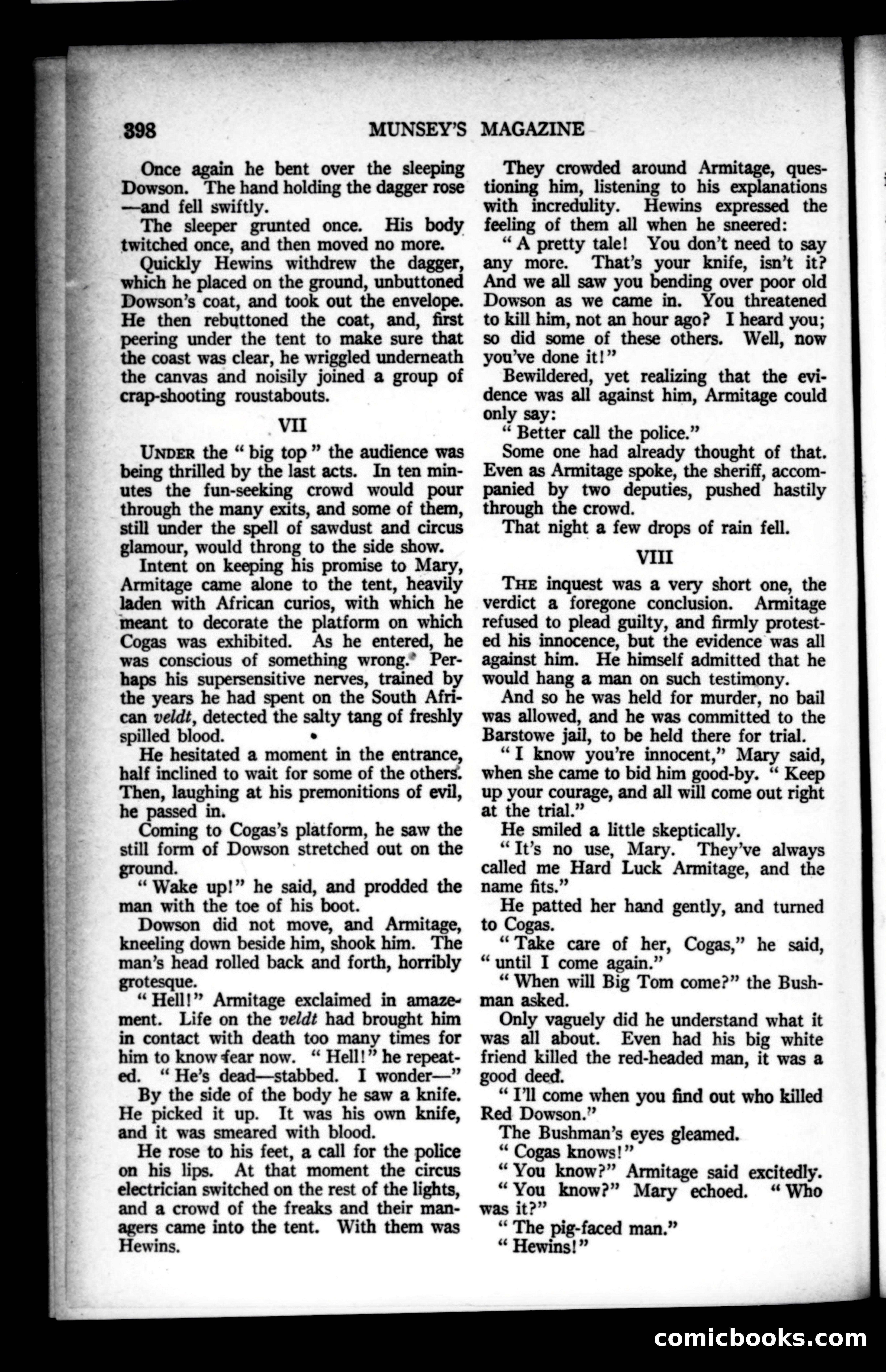 Munsey's Magazine, December 1923 — page 14 of 192