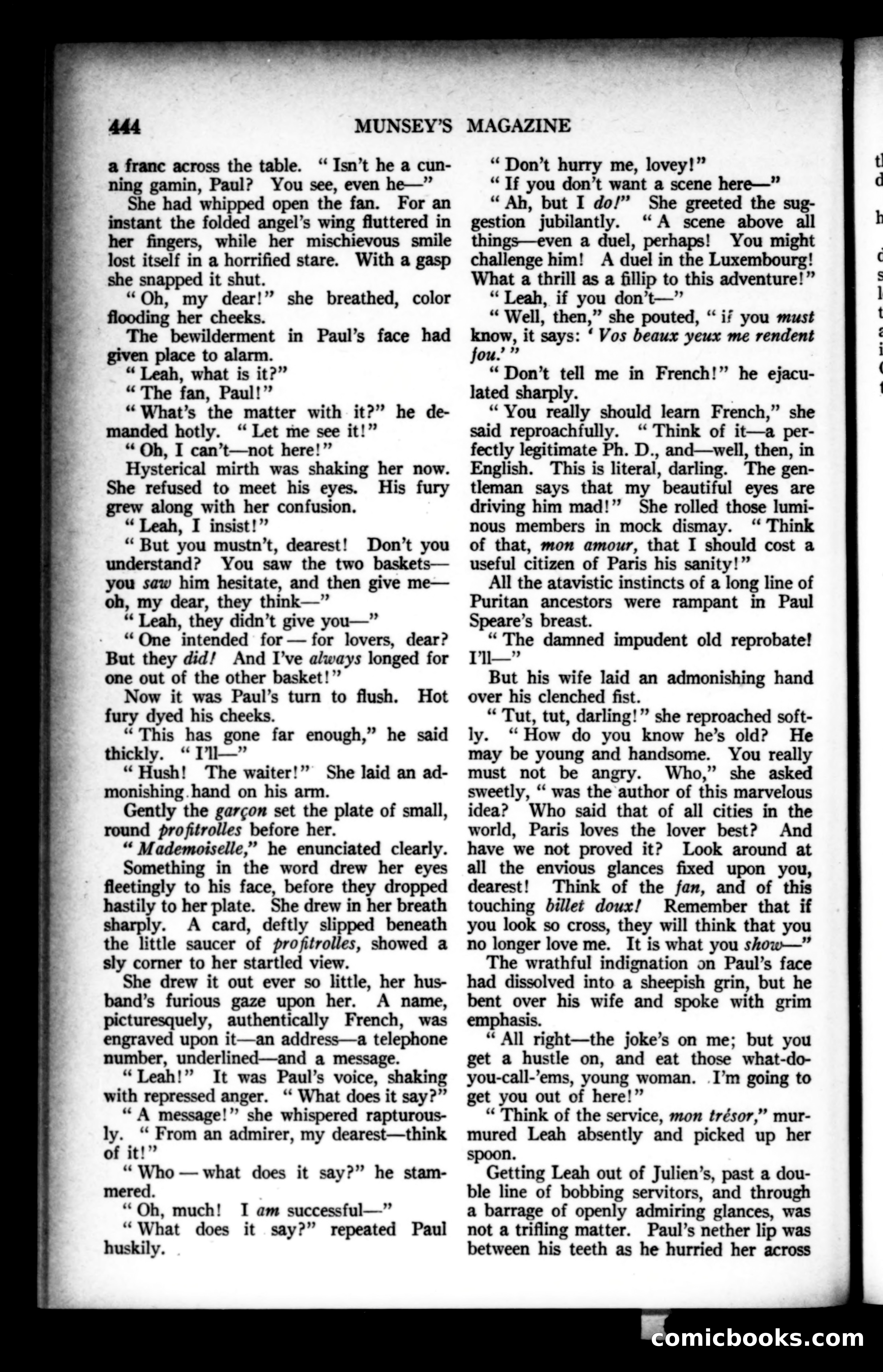 Munsey's Magazine, December 1923 — page 60 of 192