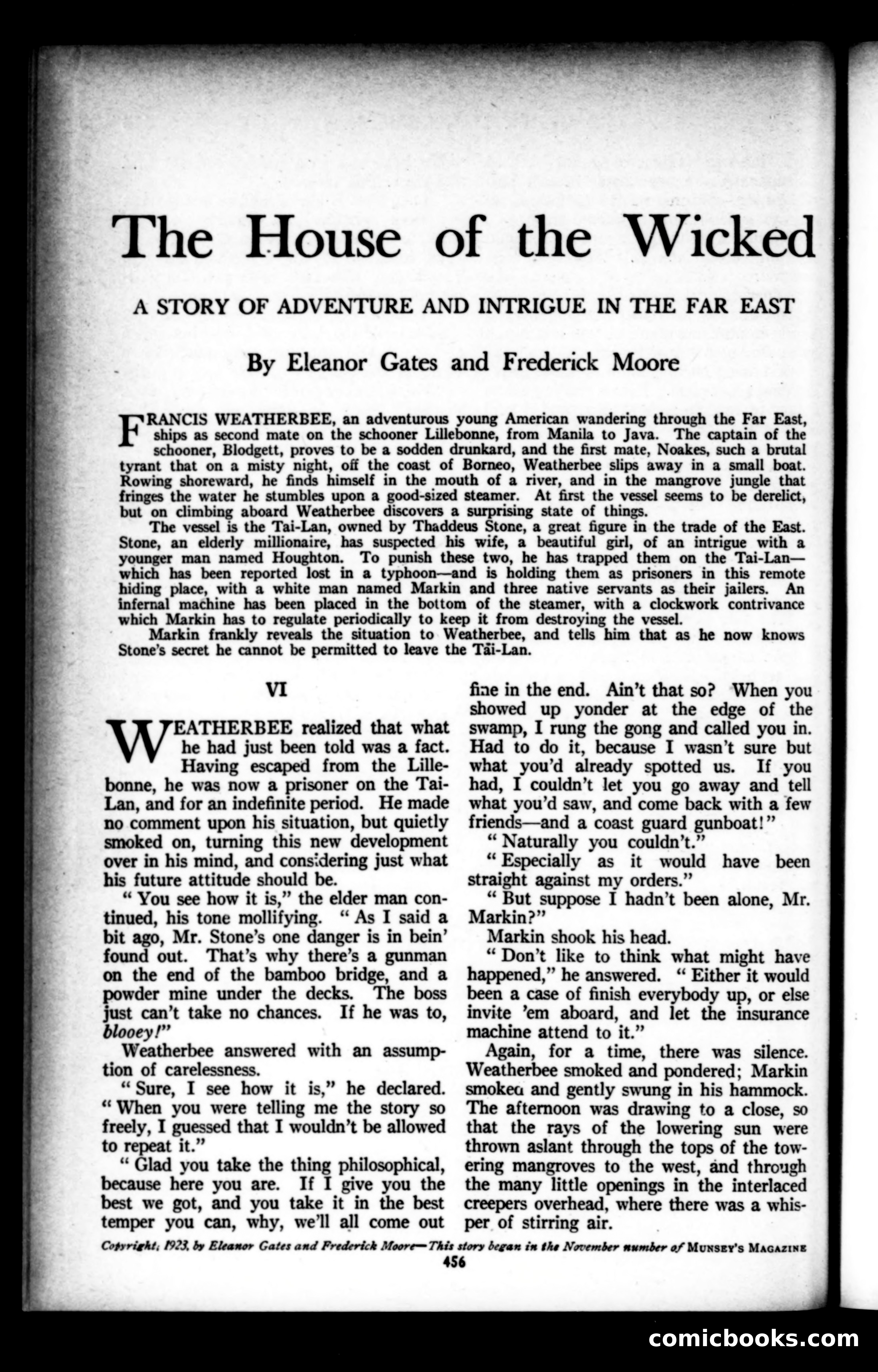 Munsey's Magazine, December 1923 — page 72 of 192