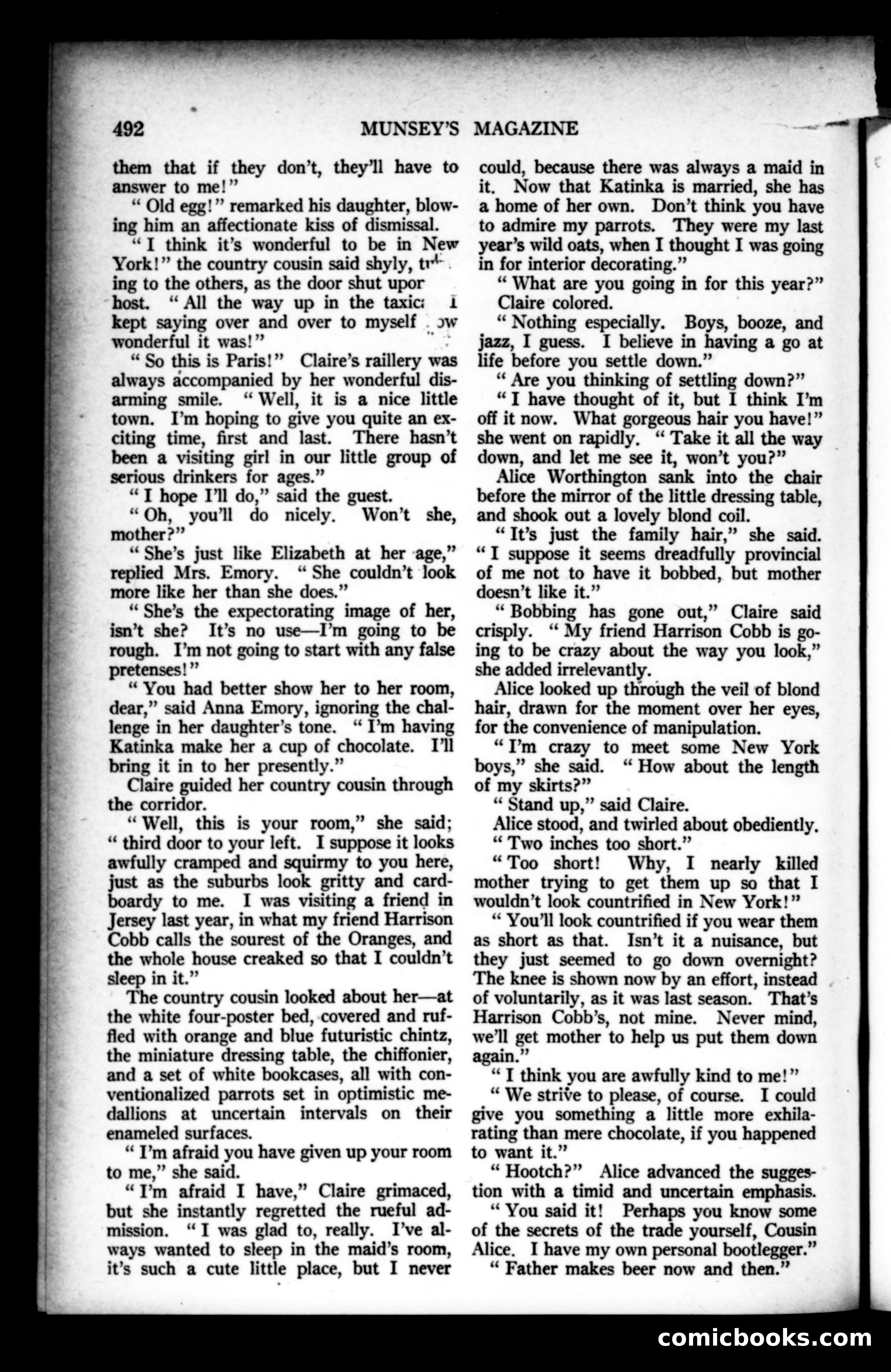 Munsey's Magazine, December 1923 — page 108 of 192