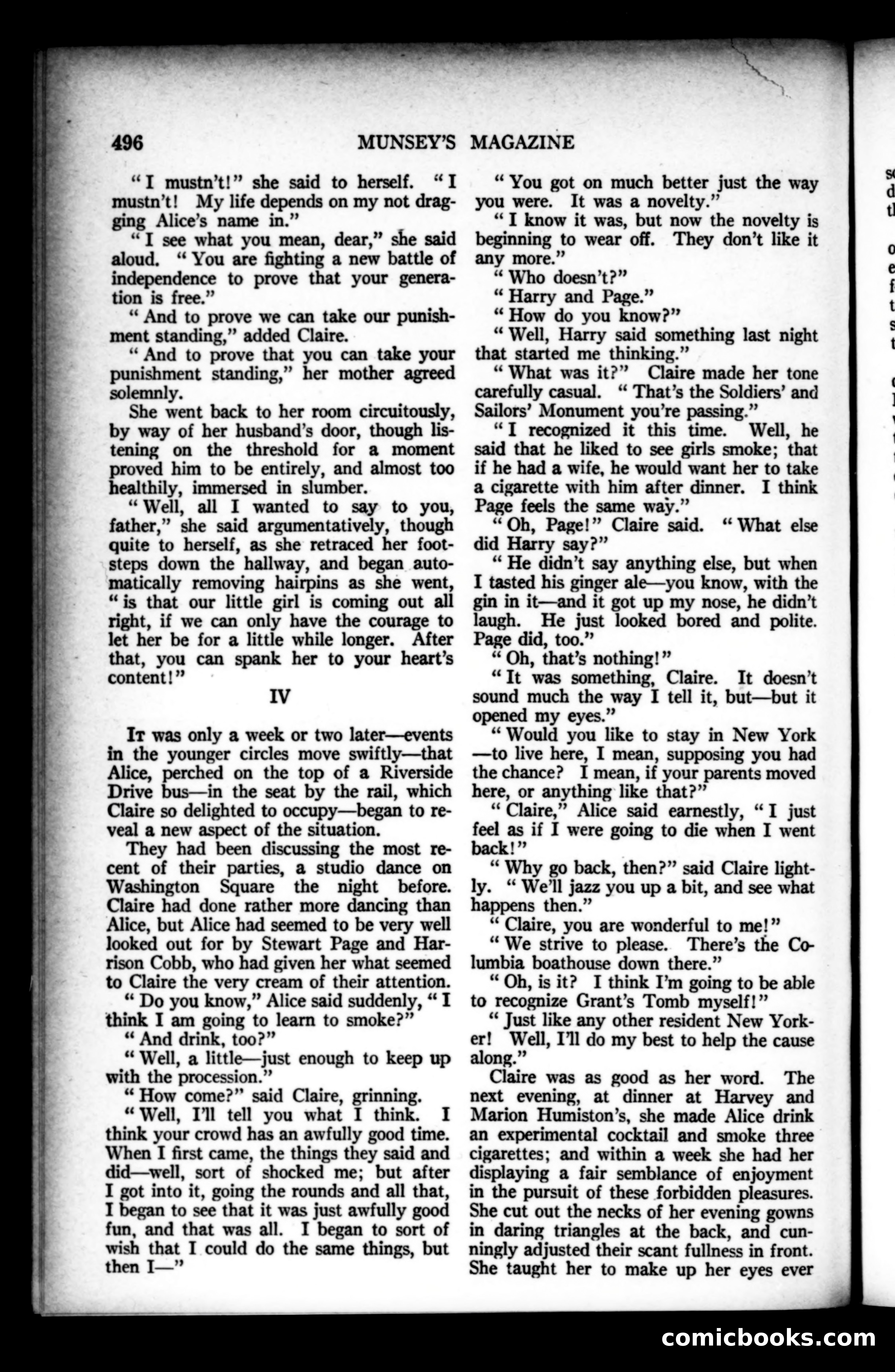 Munsey's Magazine, December 1923 — page 112 of 192