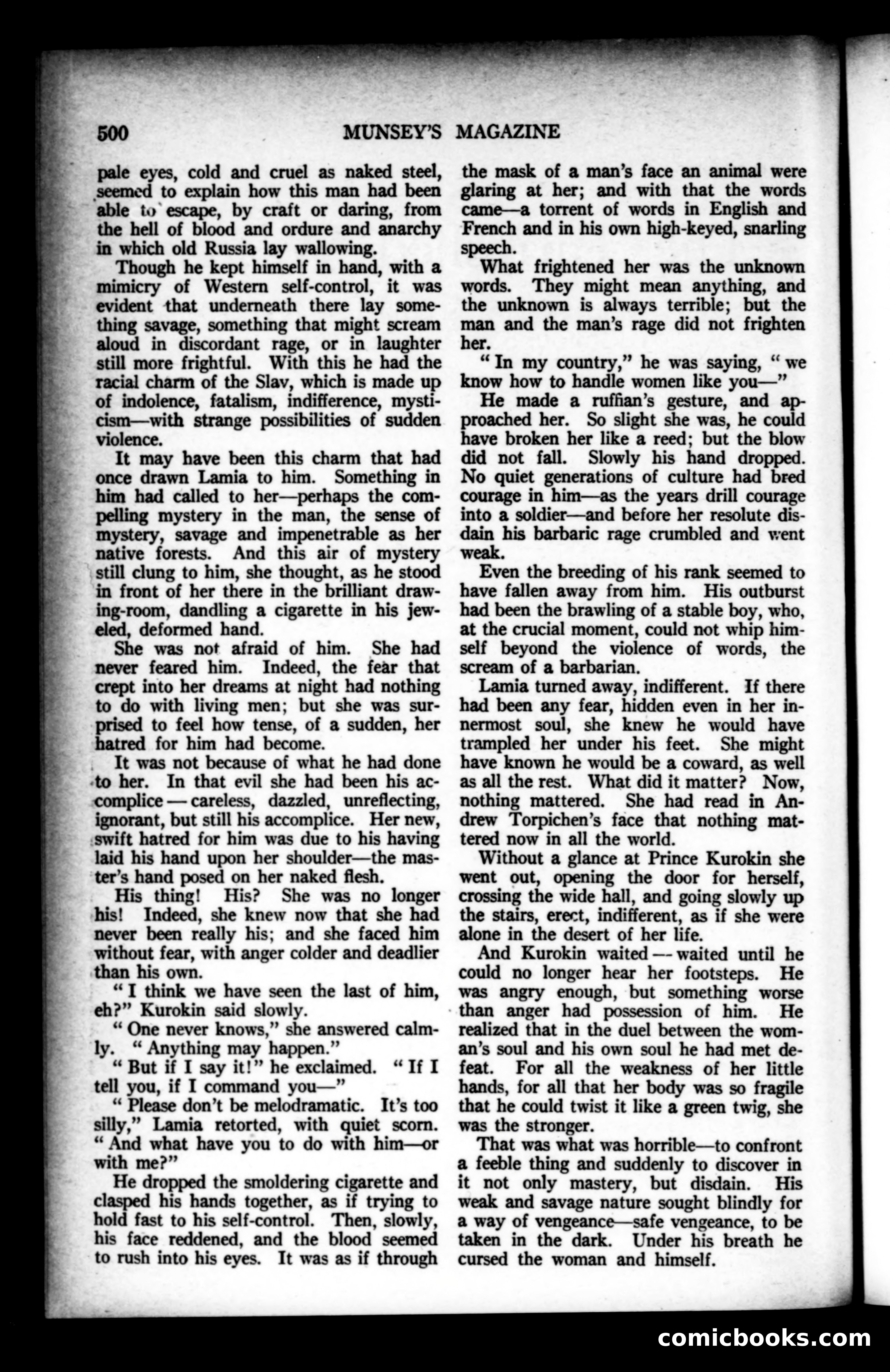 Munsey's Magazine, December 1923 — page 116 of 192