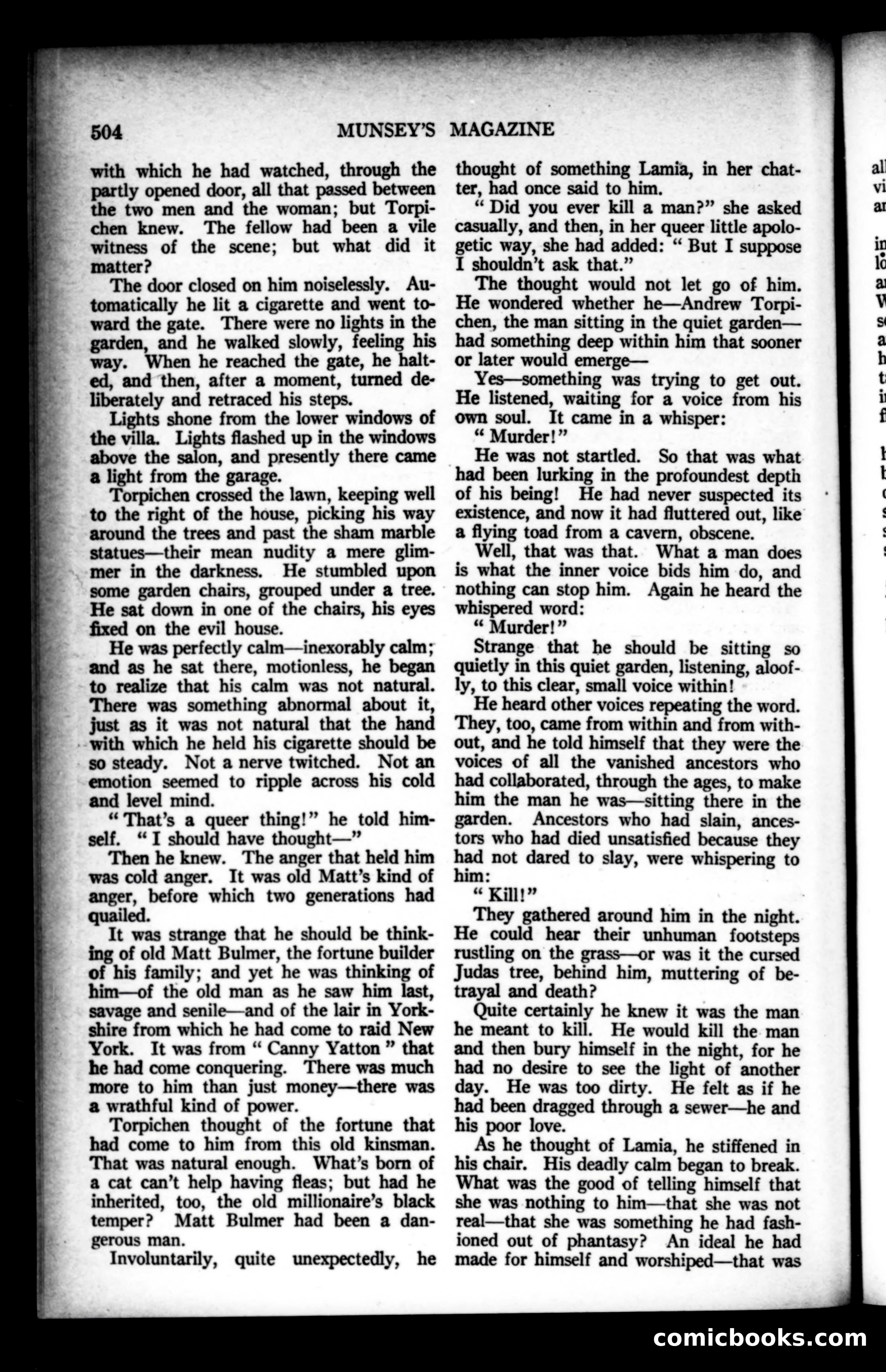 Munsey's Magazine, December 1923 — page 120 of 192
