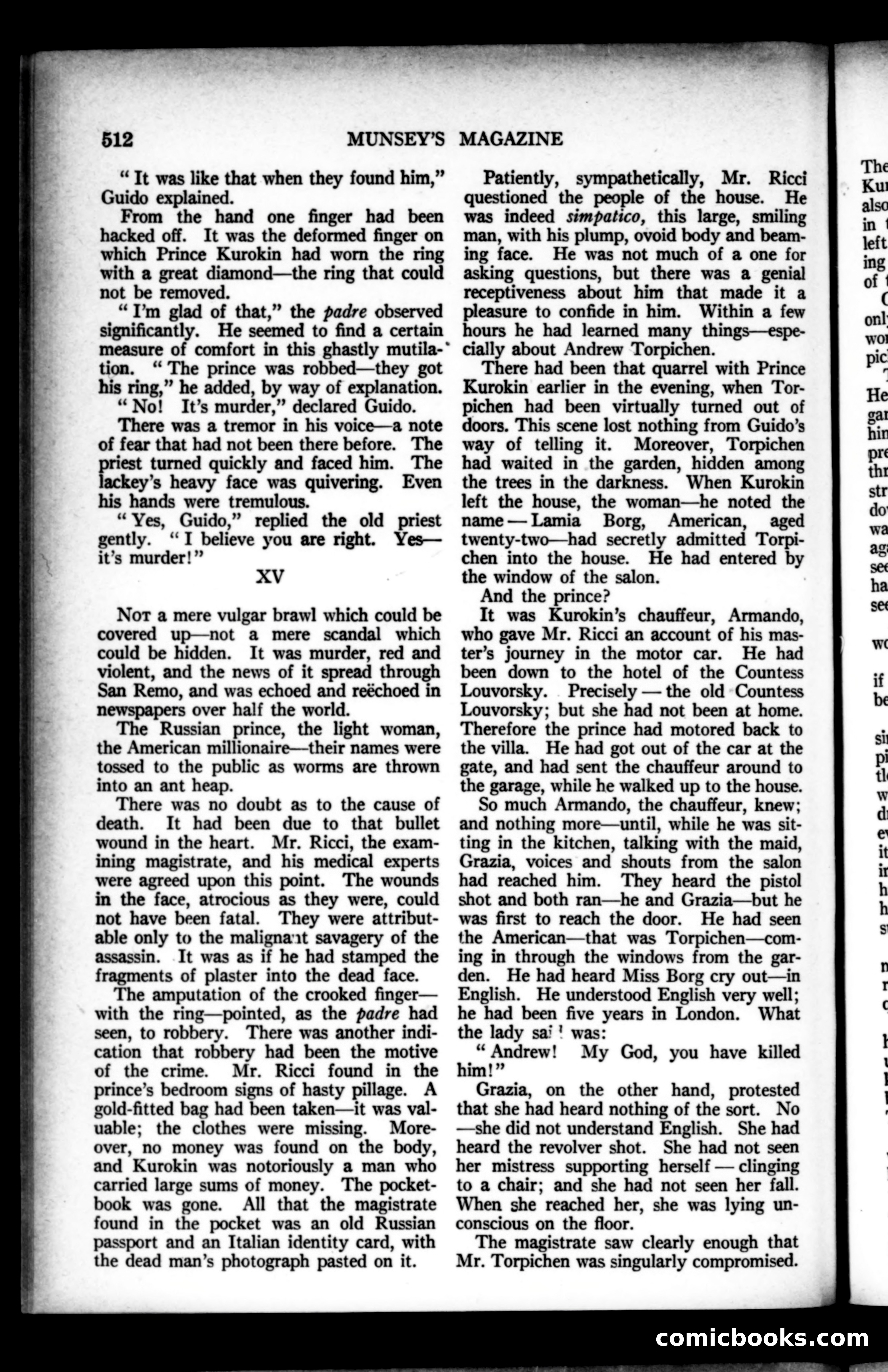 Munsey's Magazine, December 1923 — page 128 of 192