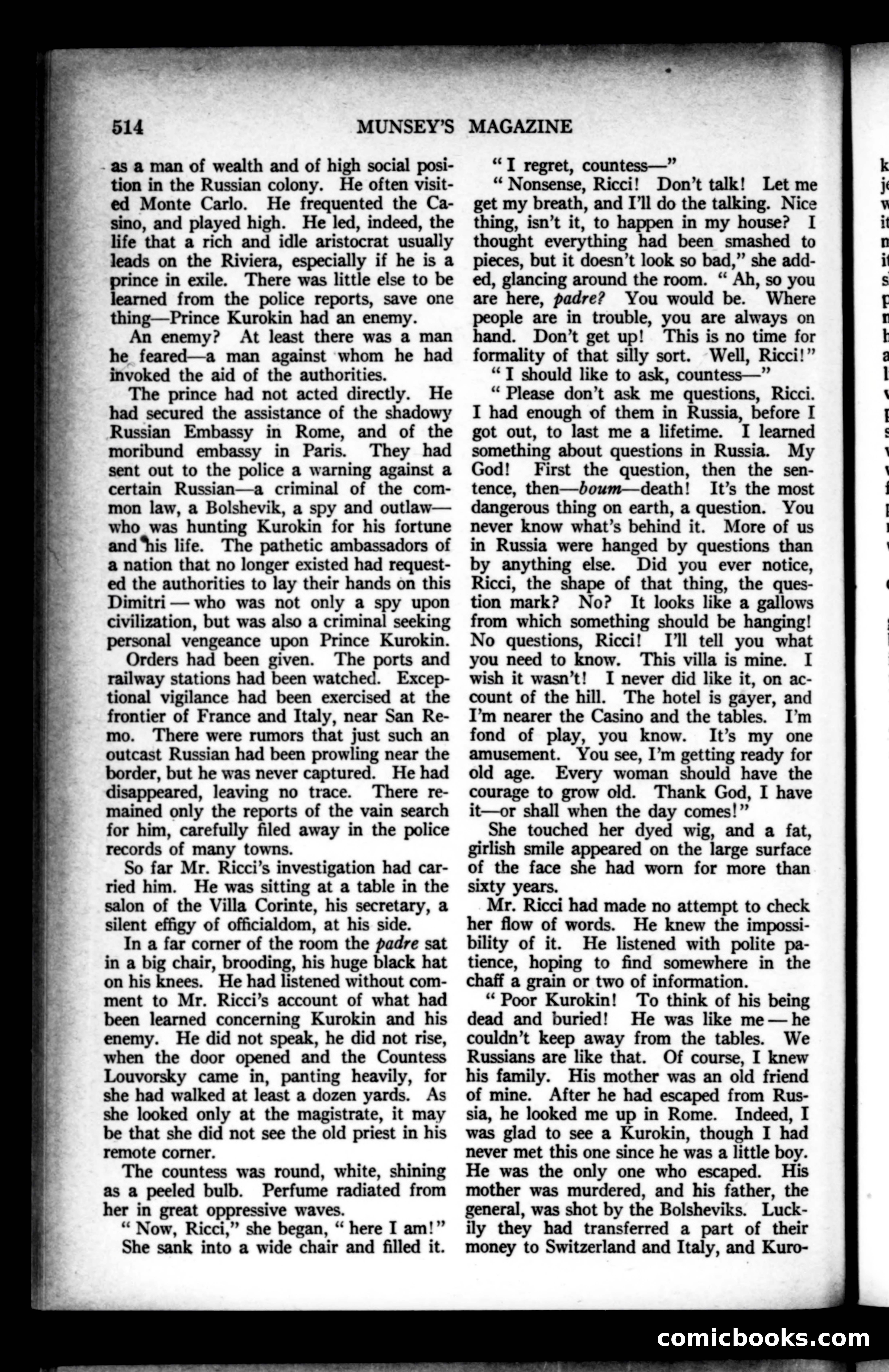 Munsey's Magazine, December 1923 — page 130 of 192
