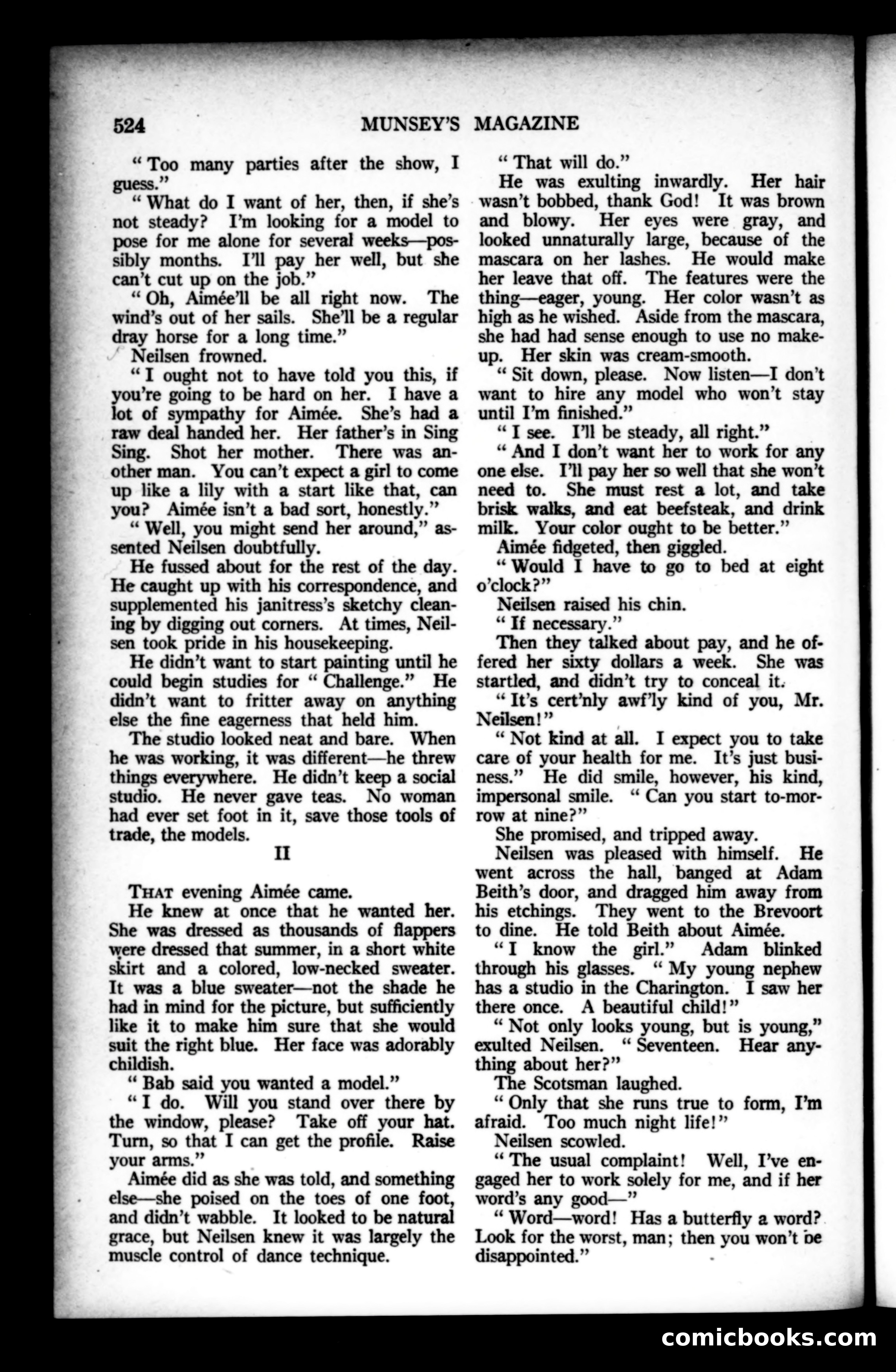 Munsey's Magazine, December 1923 — page 140 of 192