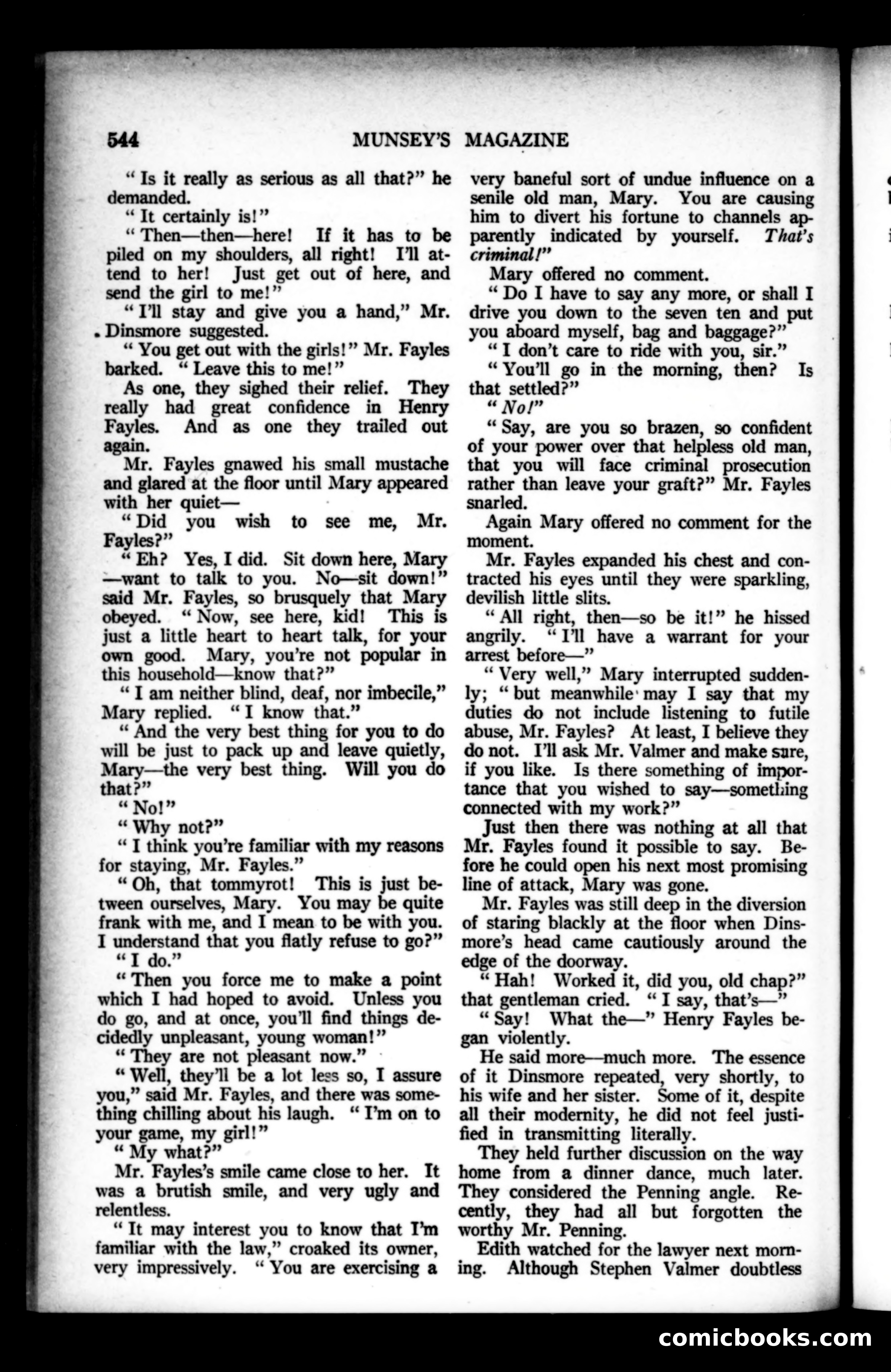 Munsey's Magazine, December 1923 — page 160 of 192