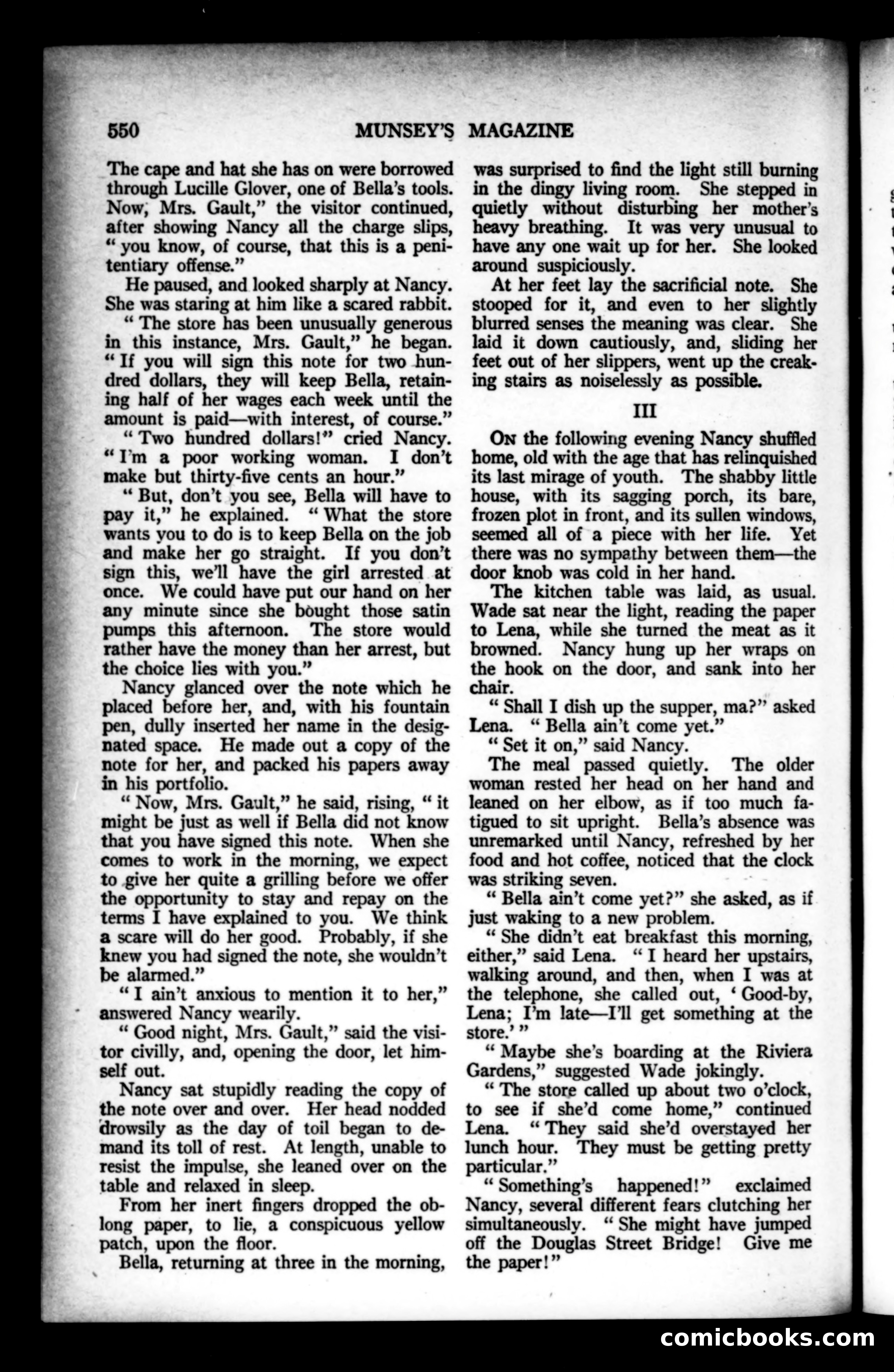 Munsey's Magazine, December 1923 — page 166 of 192