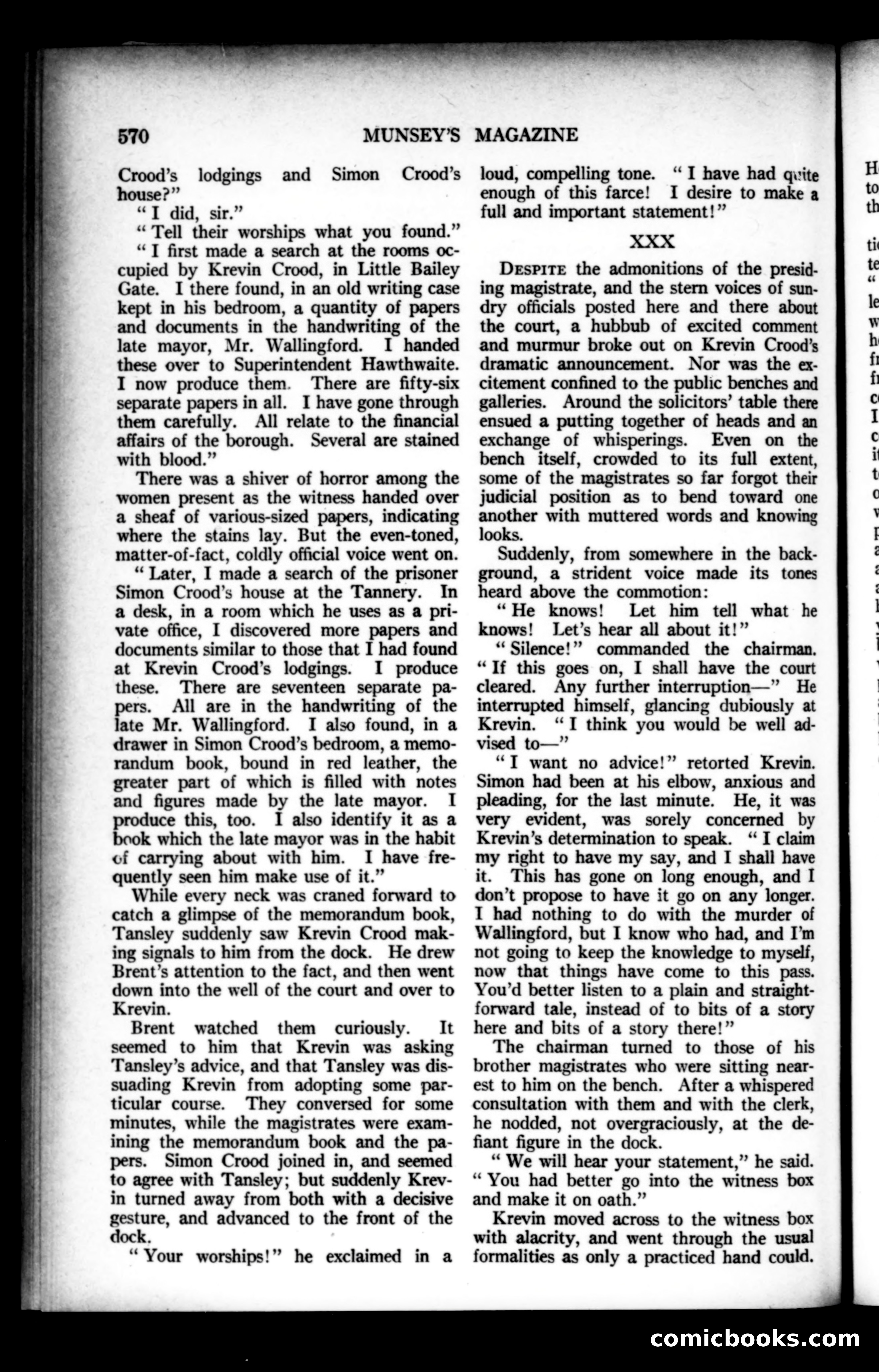 Munsey's Magazine, December 1923 — page 186 of 192