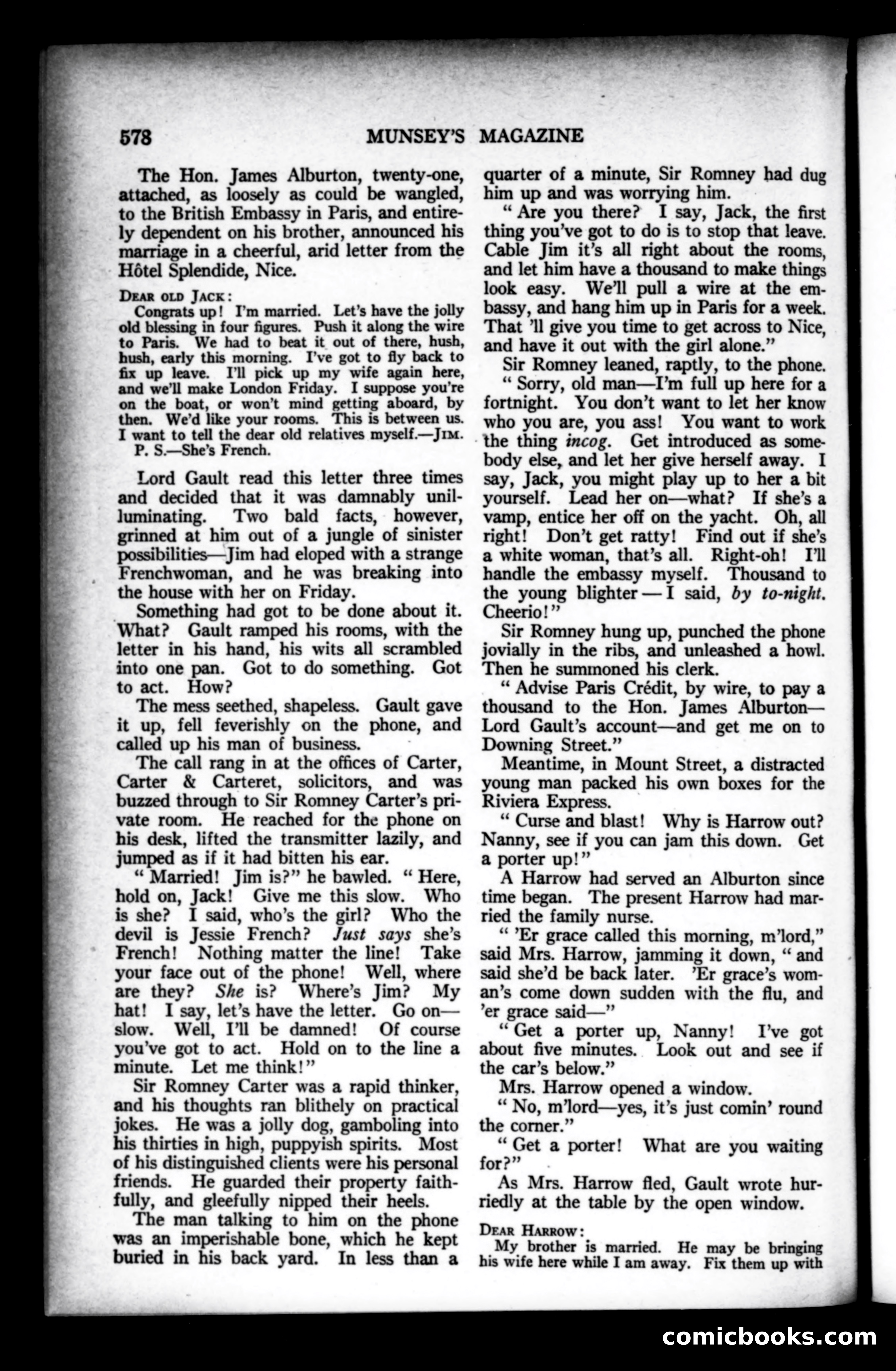 Munsey's Magazine, January 1924 — page 2 of 193