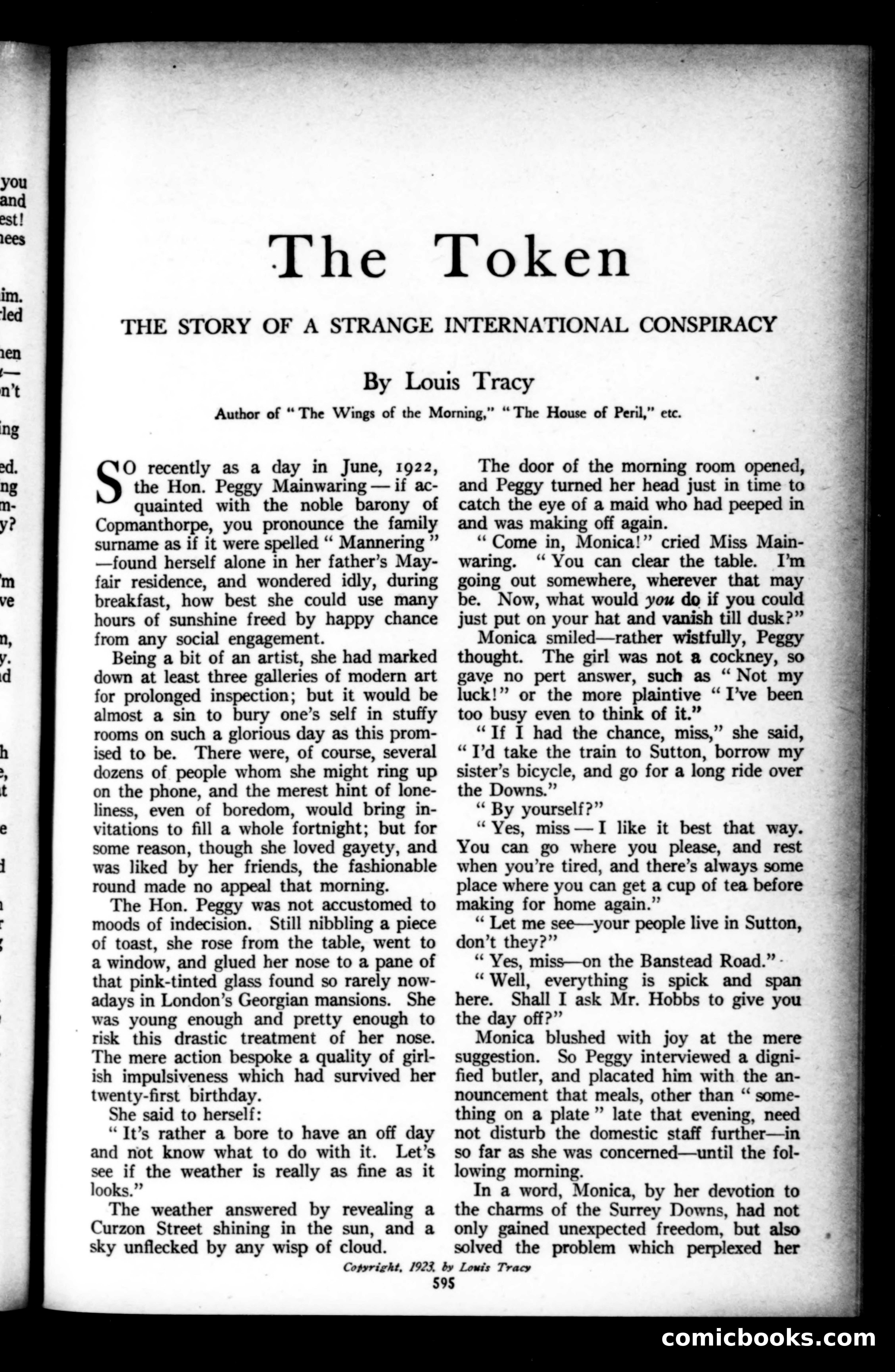 Munsey's Magazine, January 1924 — page 19 of 193