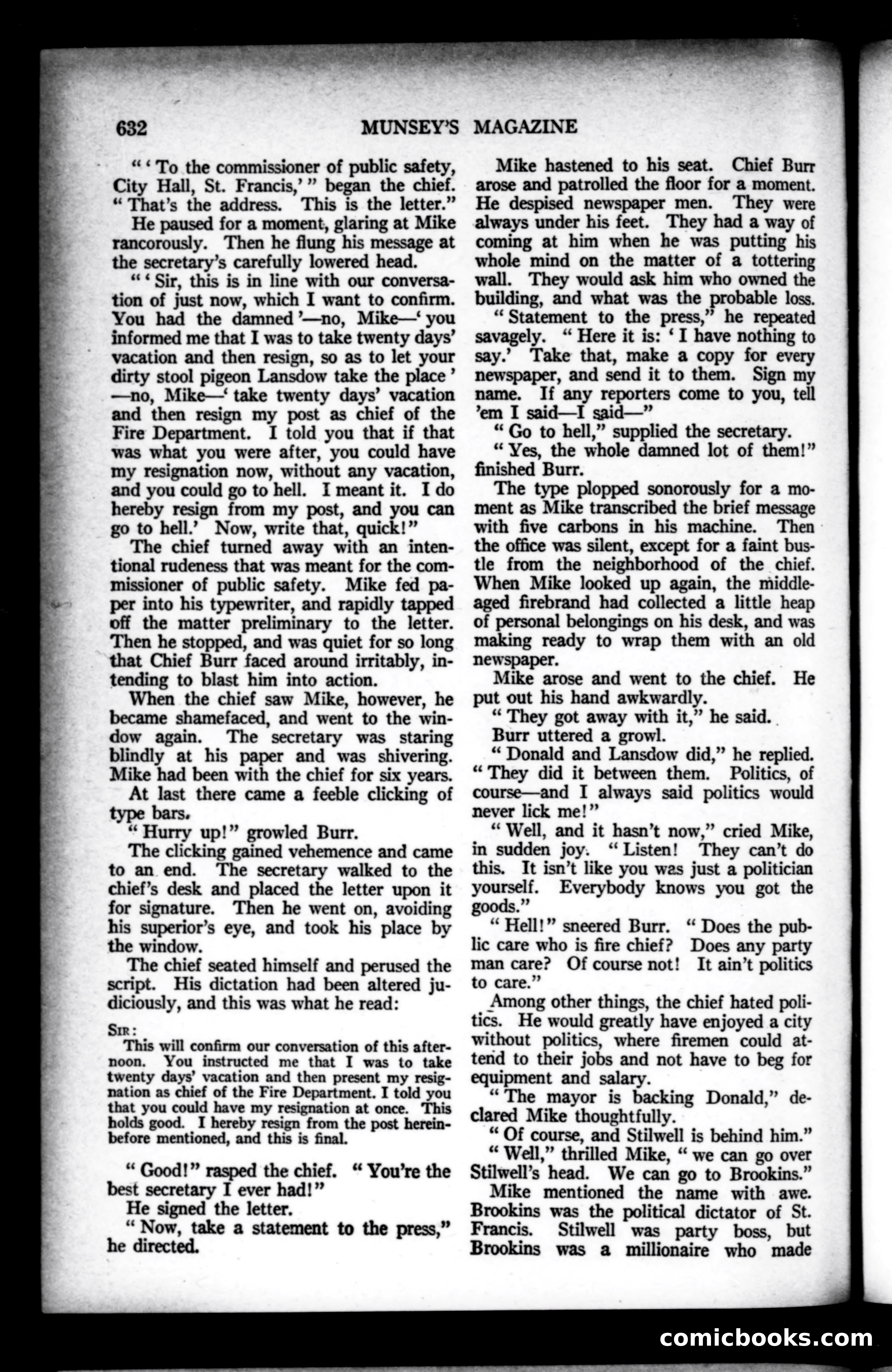 Munsey's Magazine, January 1924 — page 56 of 193