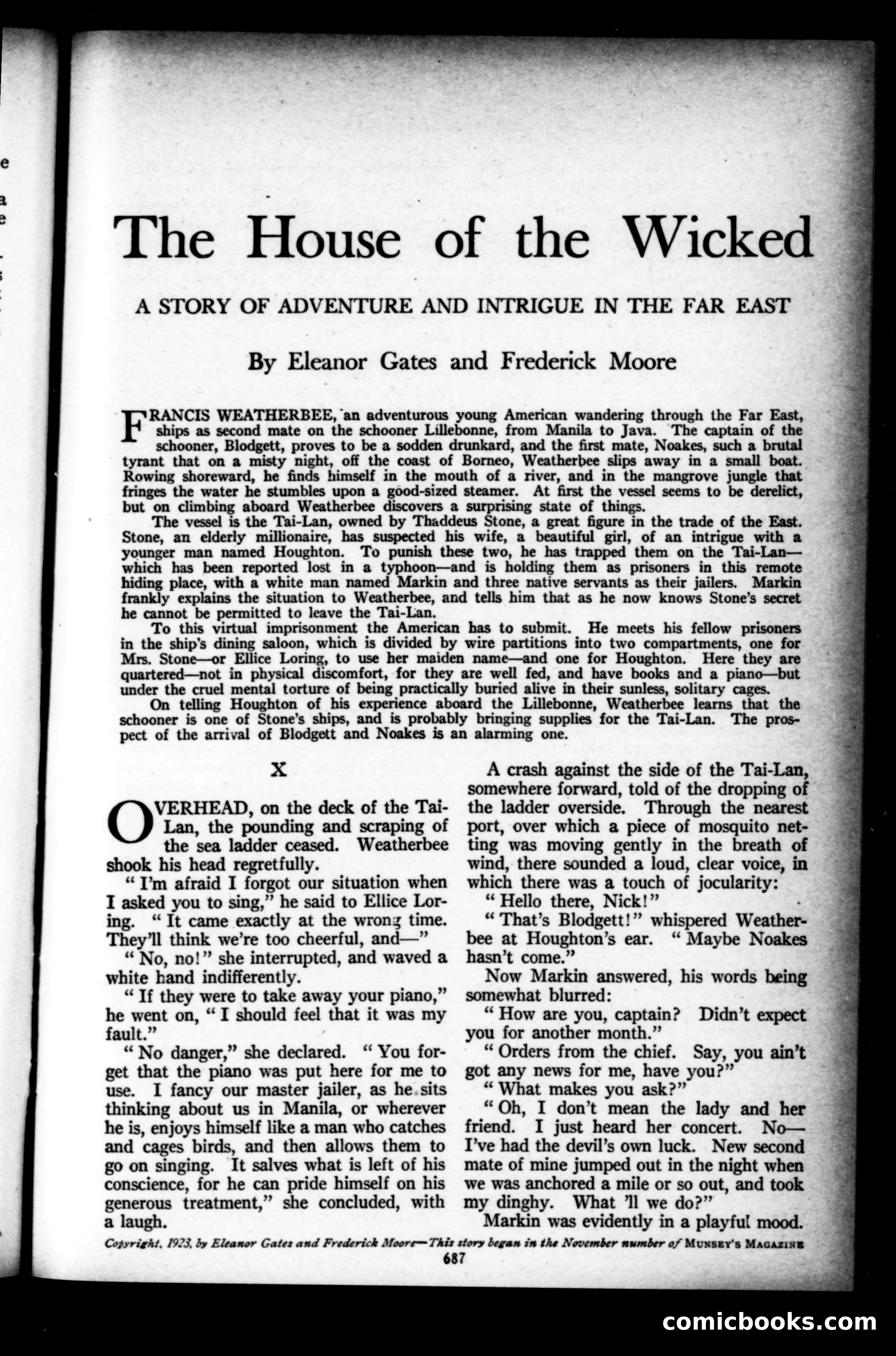Munsey's Magazine, January 1924 — page 111 of 193