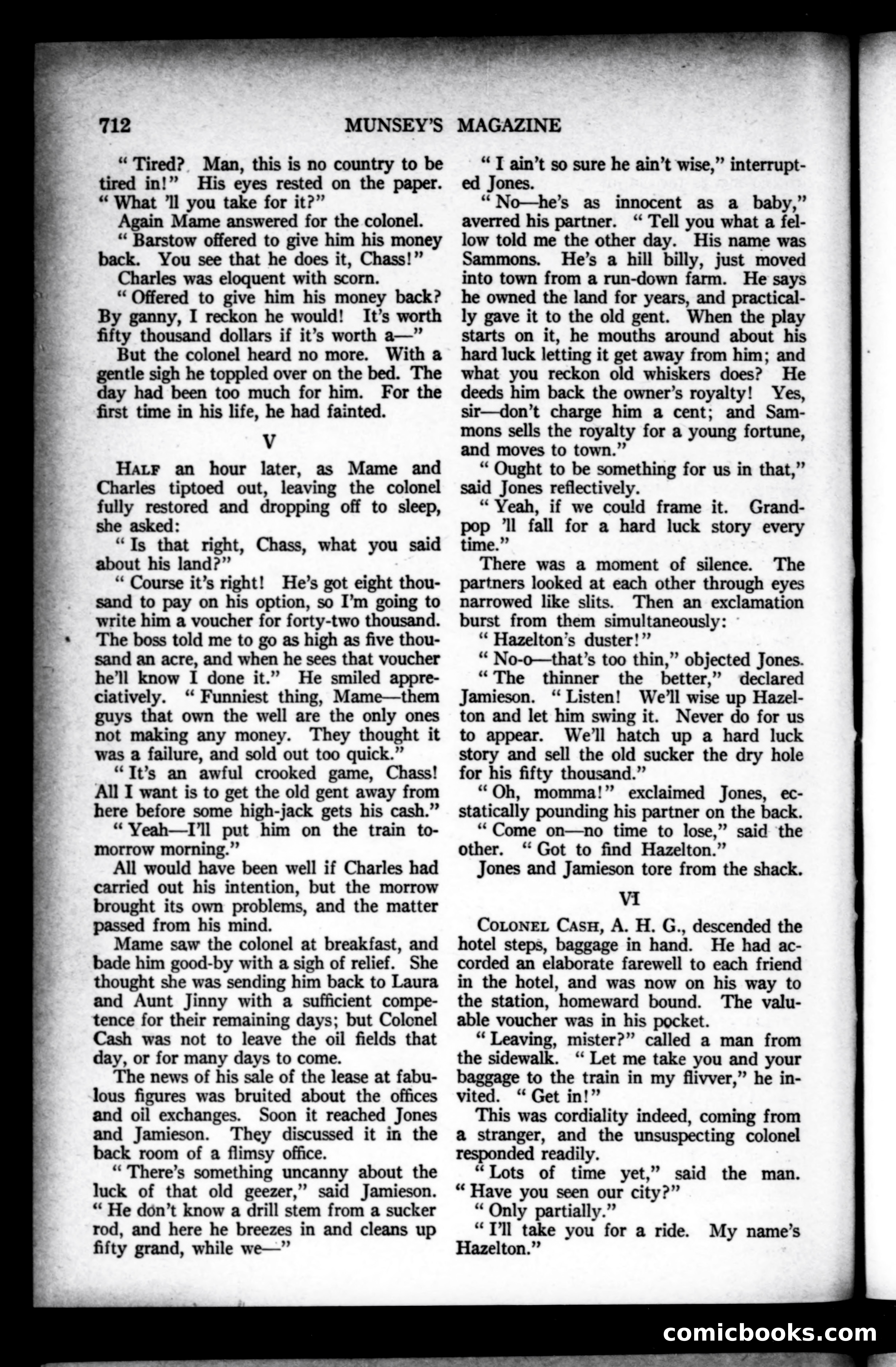 Munsey's Magazine, January 1924 — page 136 of 193