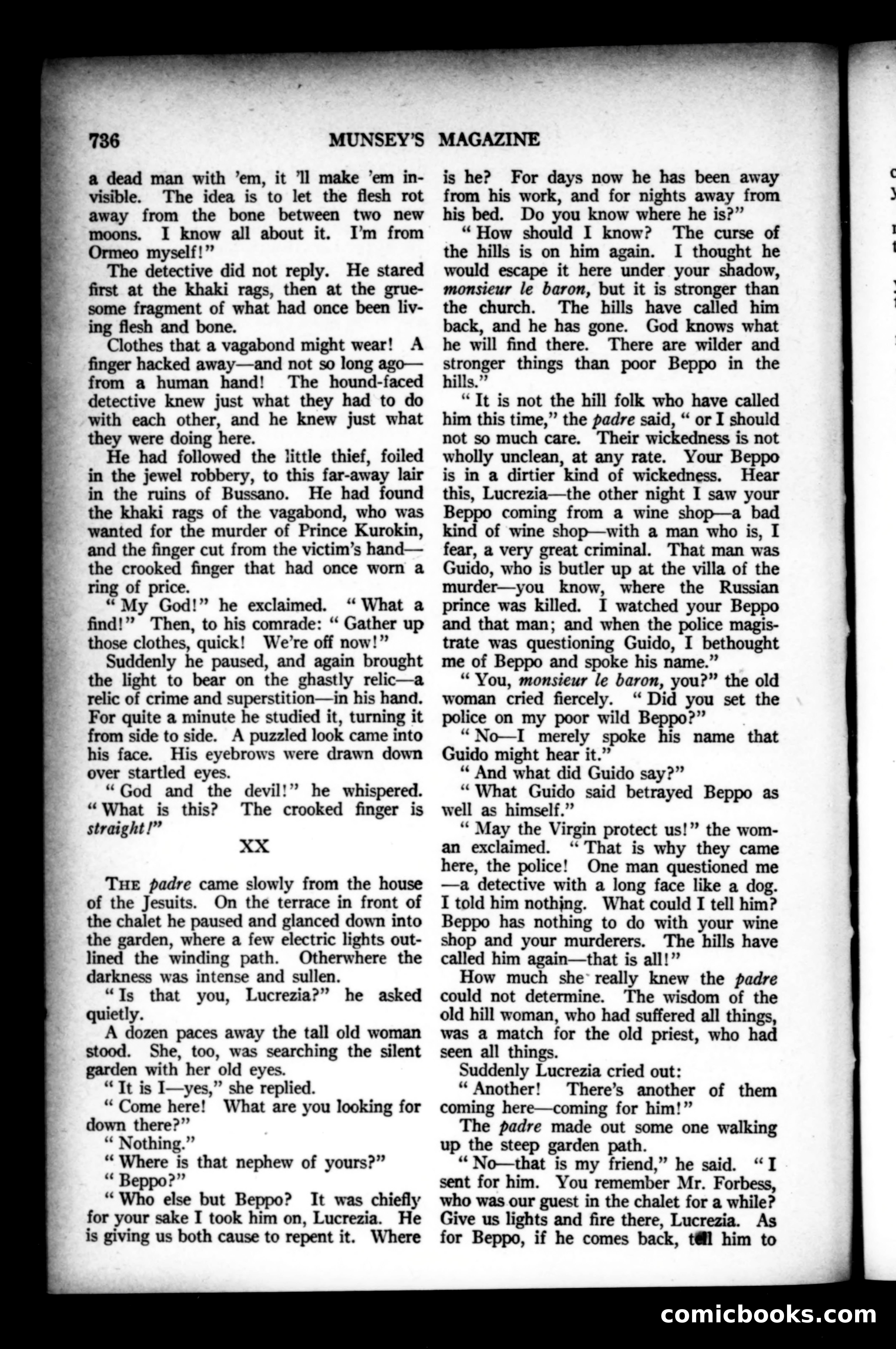 Munsey's Magazine, January 1924 — page 160 of 193