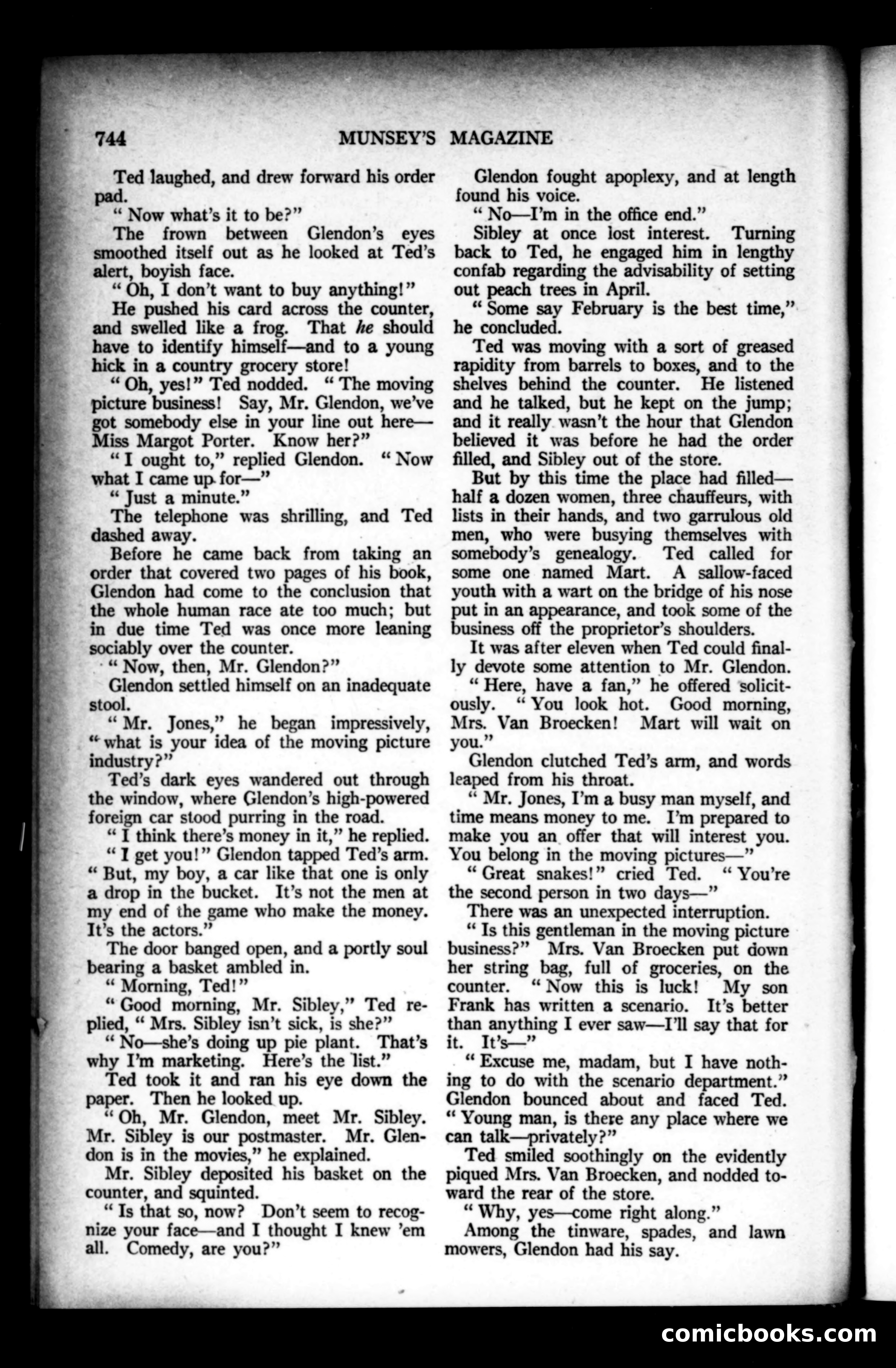Munsey's Magazine, January 1924 — page 168 of 193