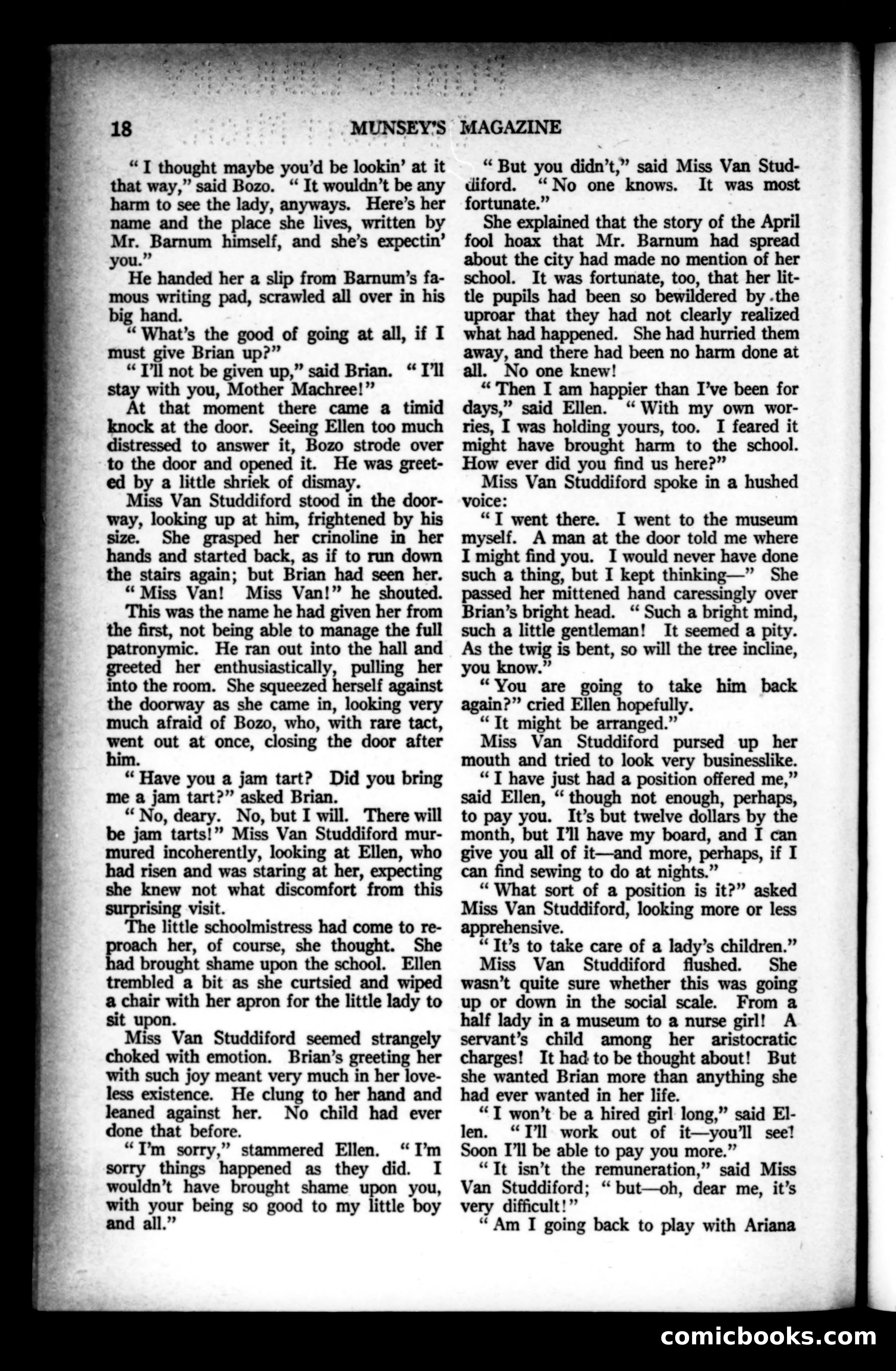 Munsey's Magazine, February 1924 — page 18 of 192