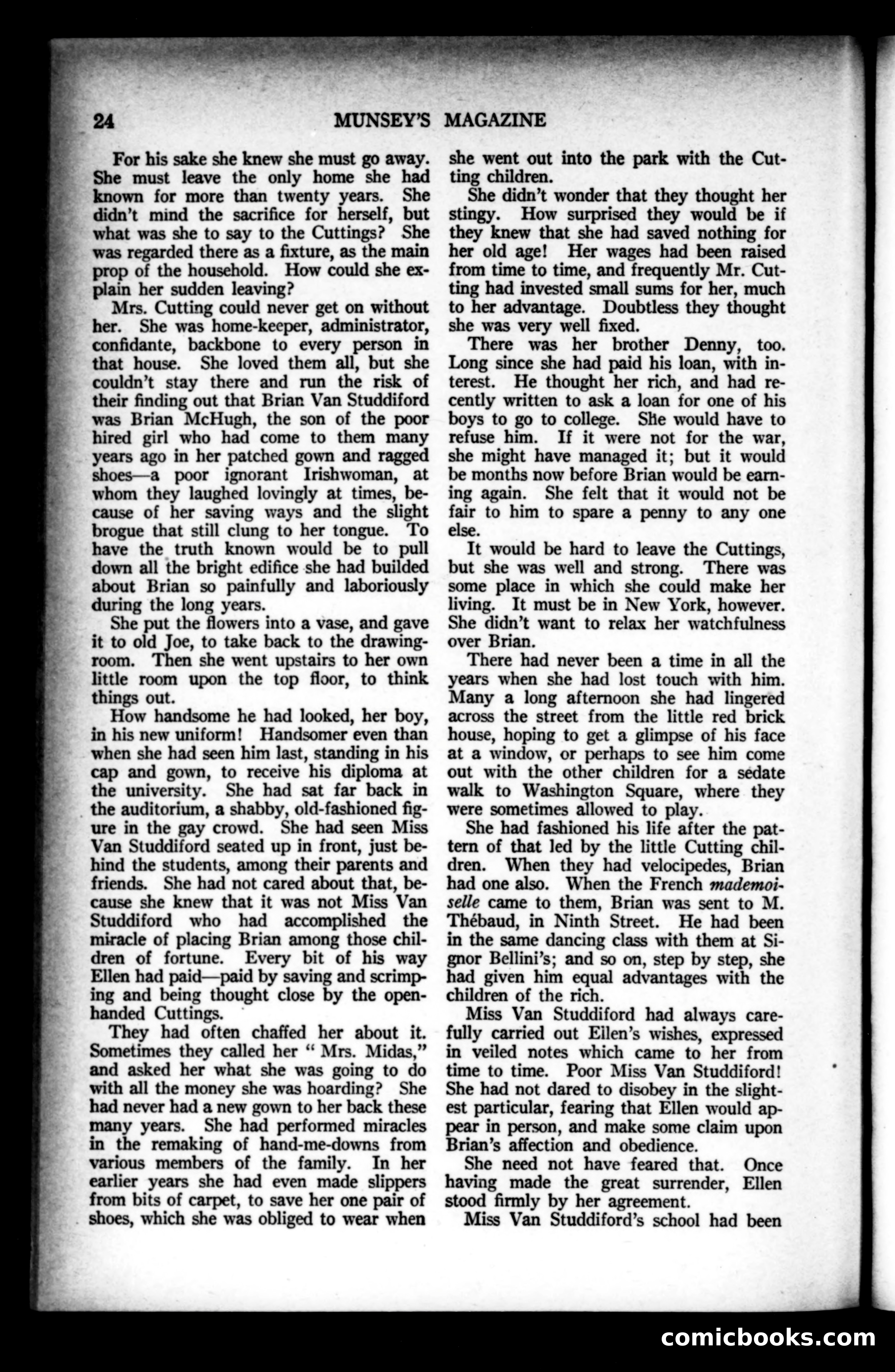Munsey's Magazine, February 1924 — page 24 of 192