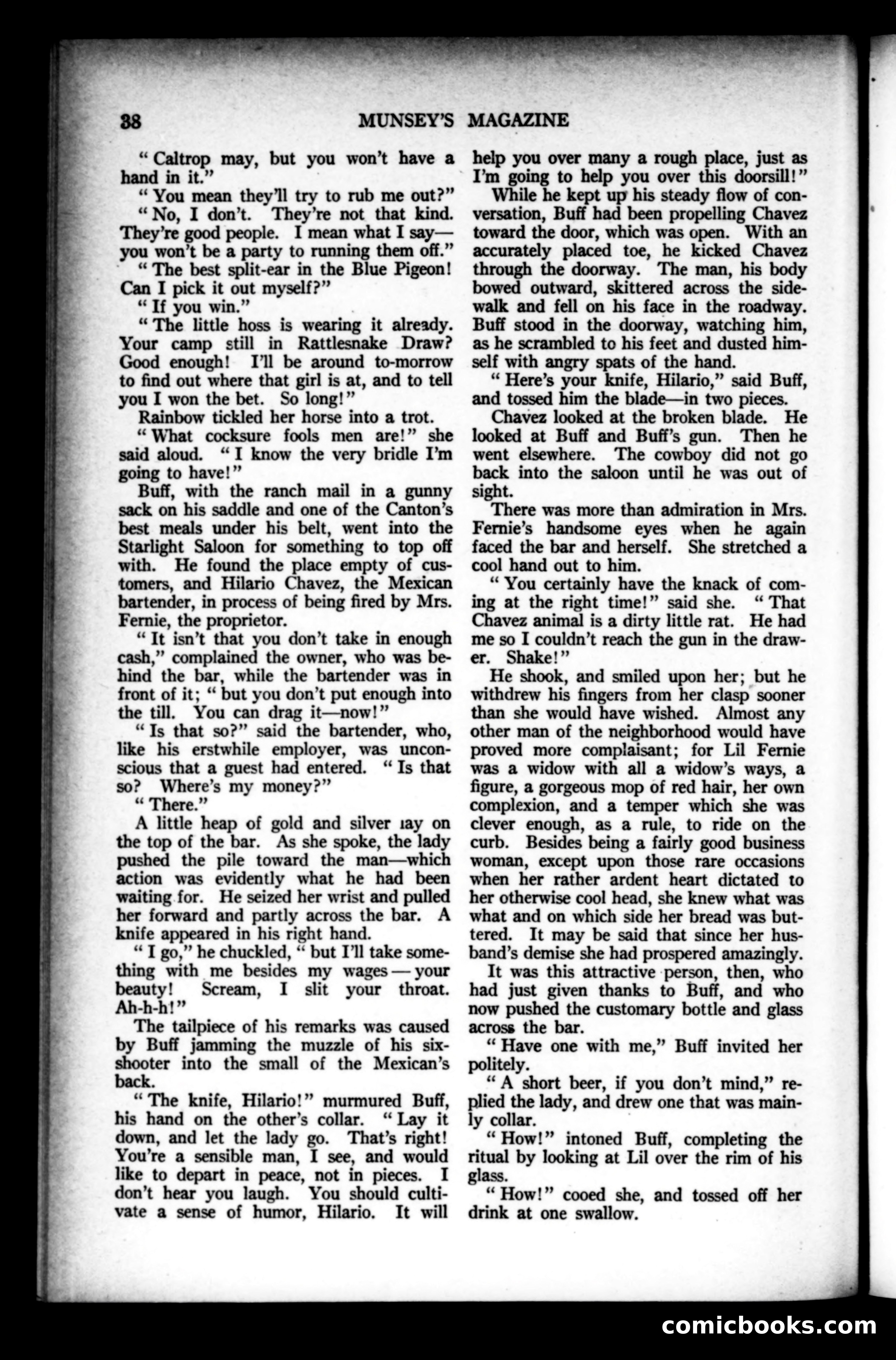 Munsey's Magazine, February 1924 — page 38 of 192