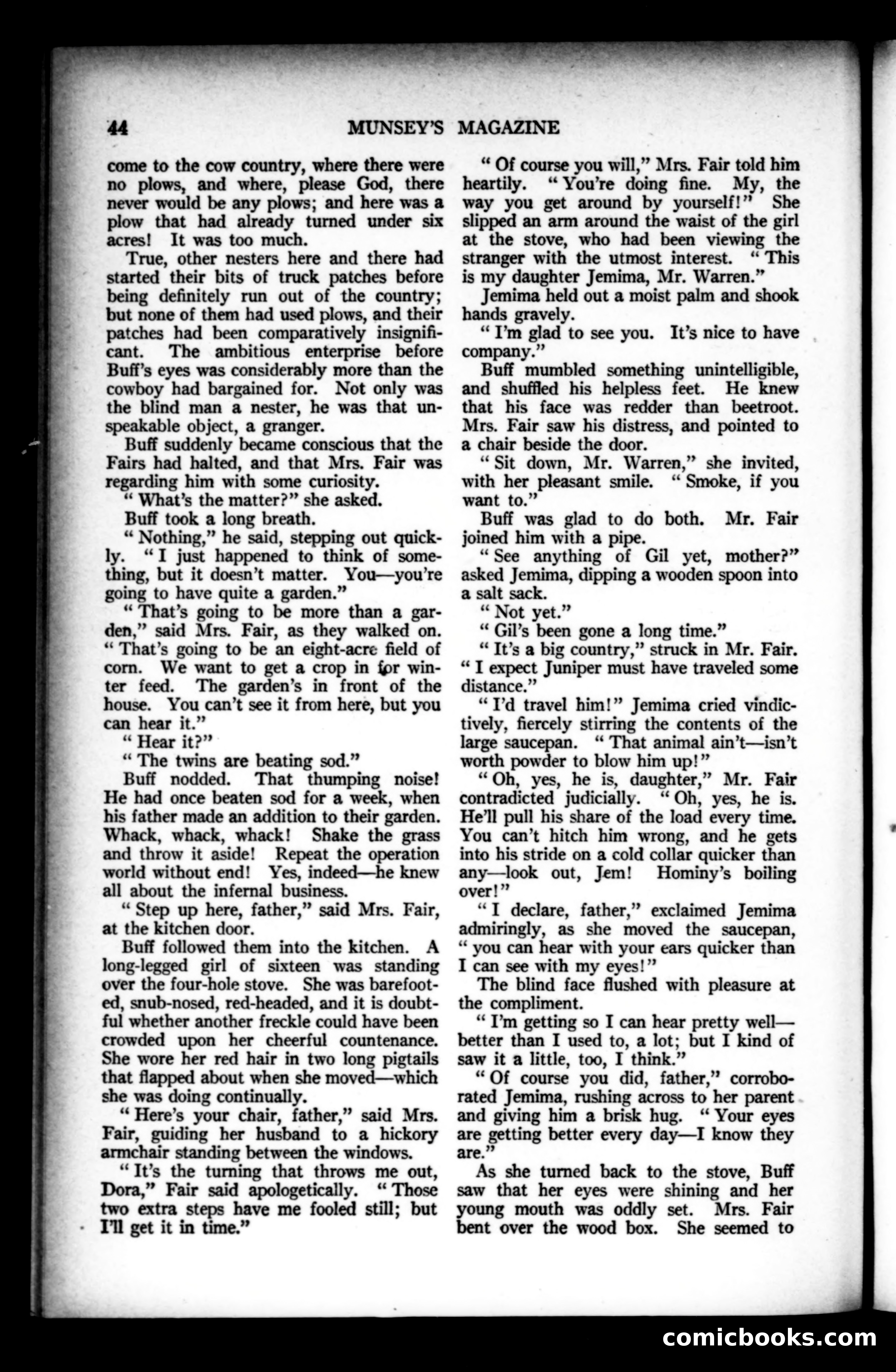 Munsey's Magazine, February 1924 — page 44 of 192