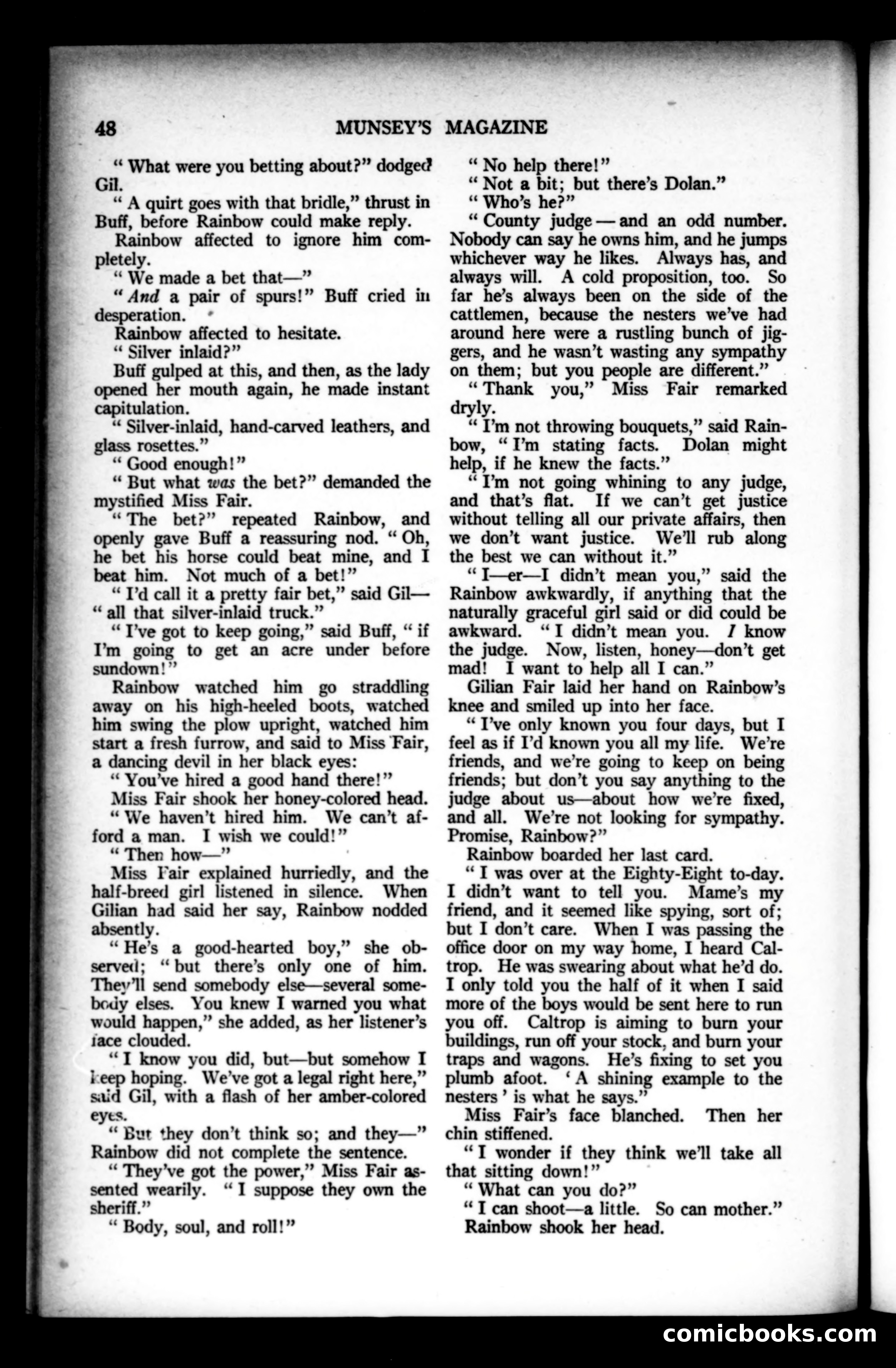 Munsey's Magazine, February 1924 — page 48 of 192