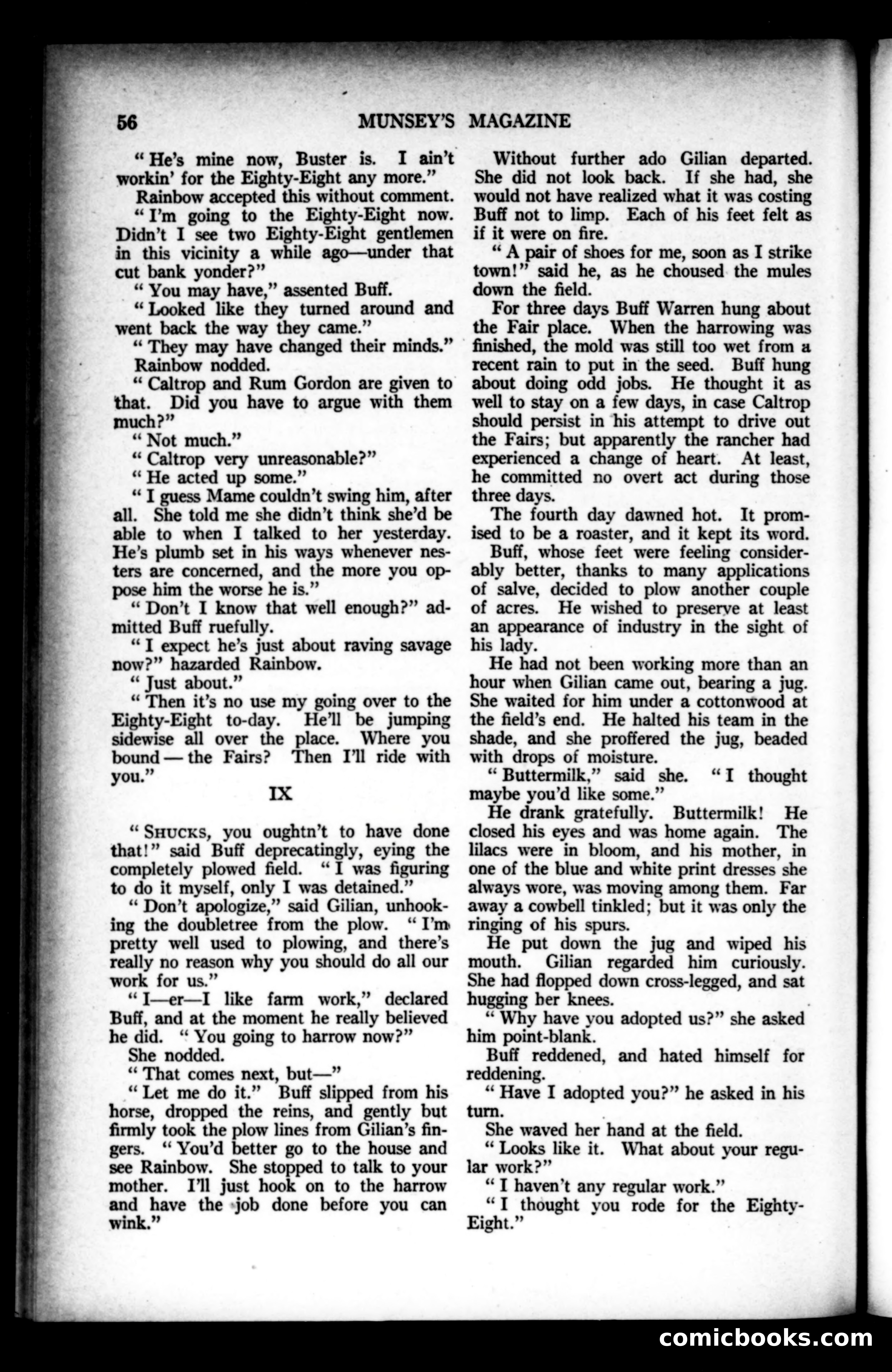 Munsey's Magazine, February 1924 — page 56 of 192