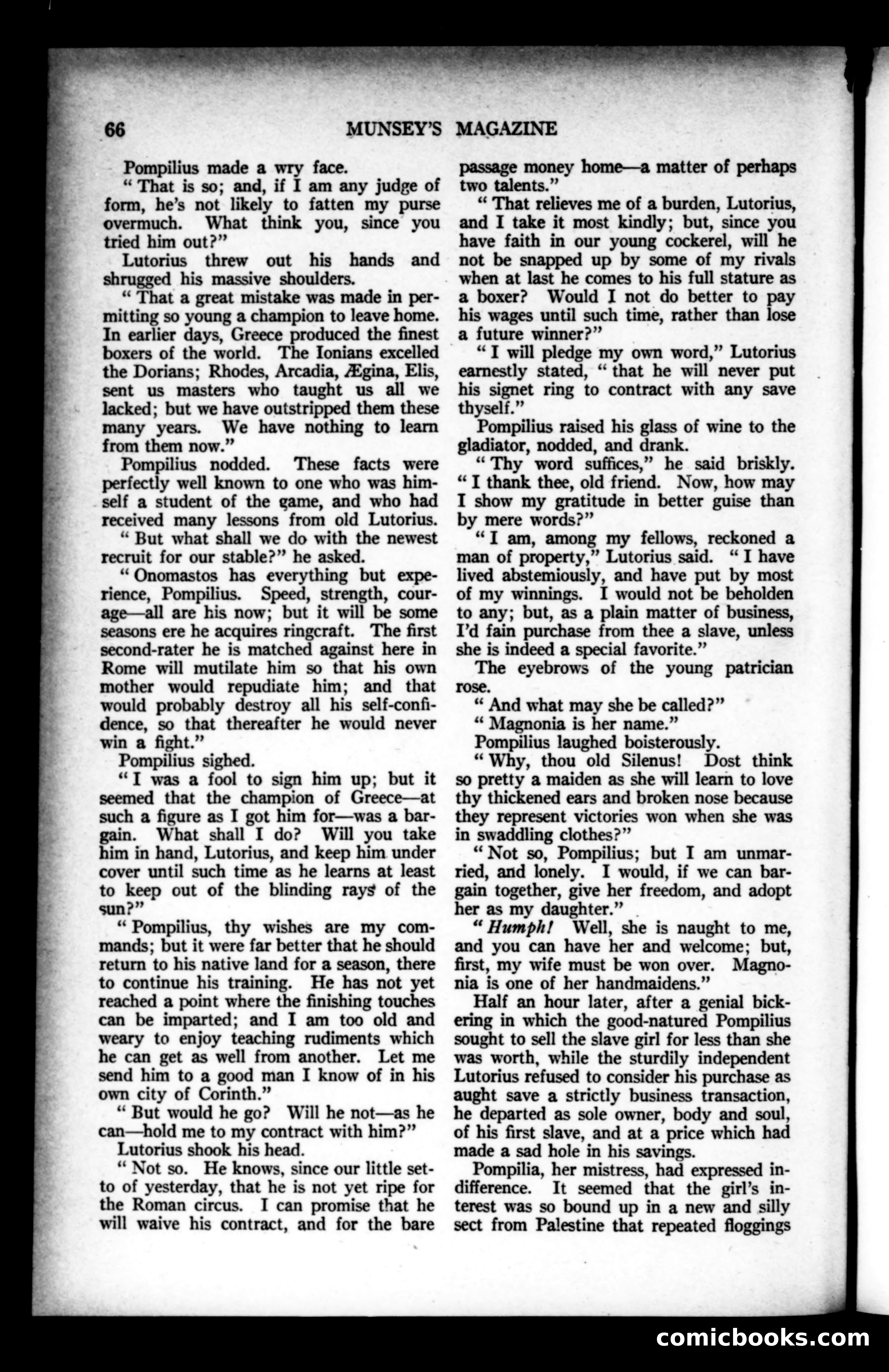 Munsey's Magazine, February 1924 — page 66 of 192